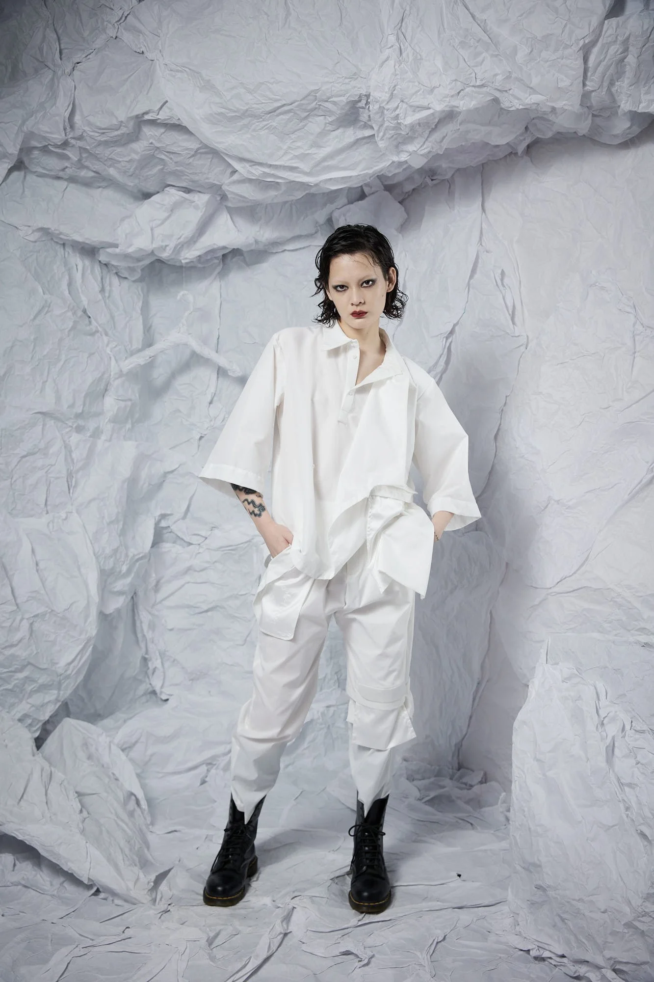 INF 翻領擋片短袖襯衫 (5).jpg