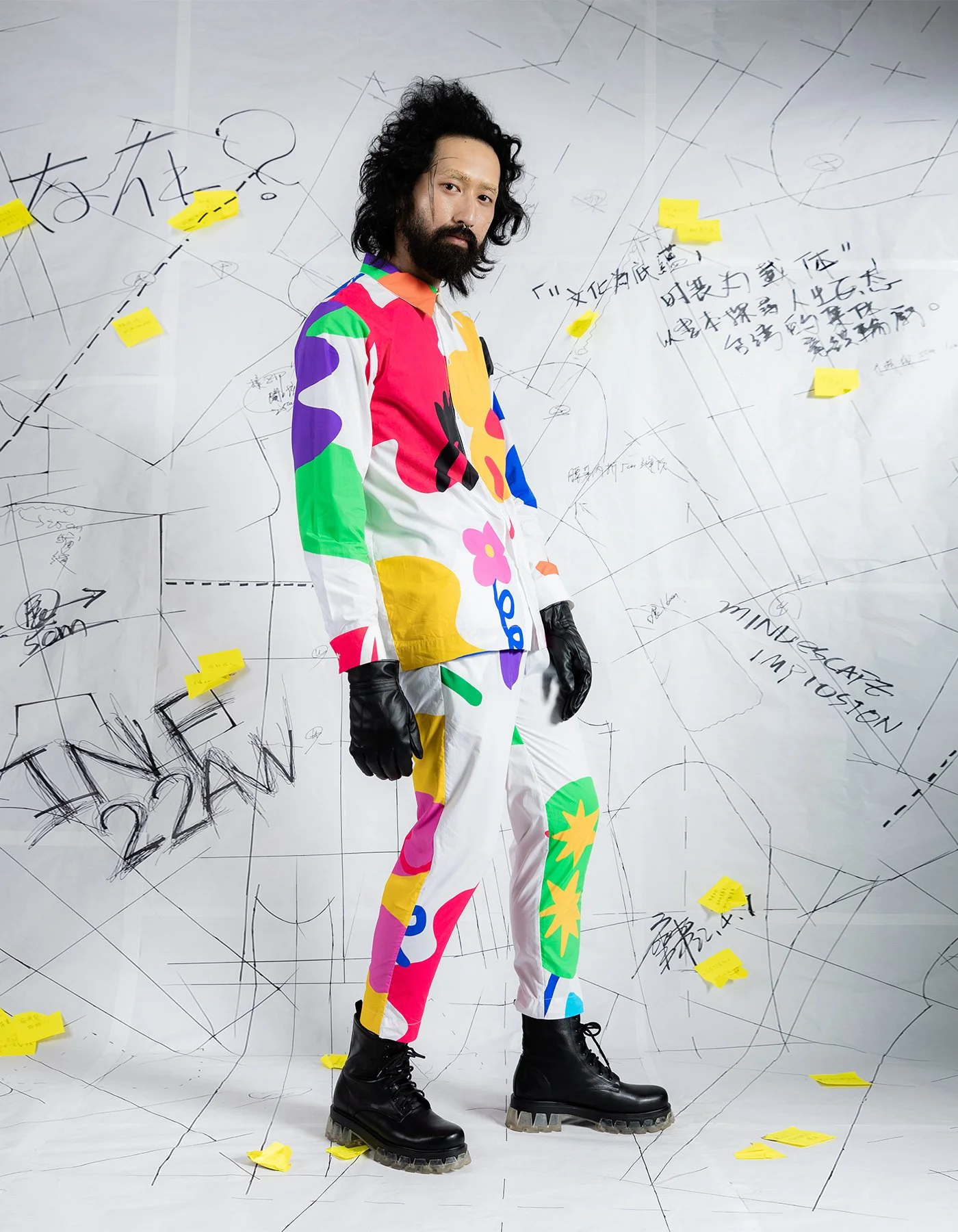 INF 22AW跨界聯名白印花經典襯衫 (2).jpg