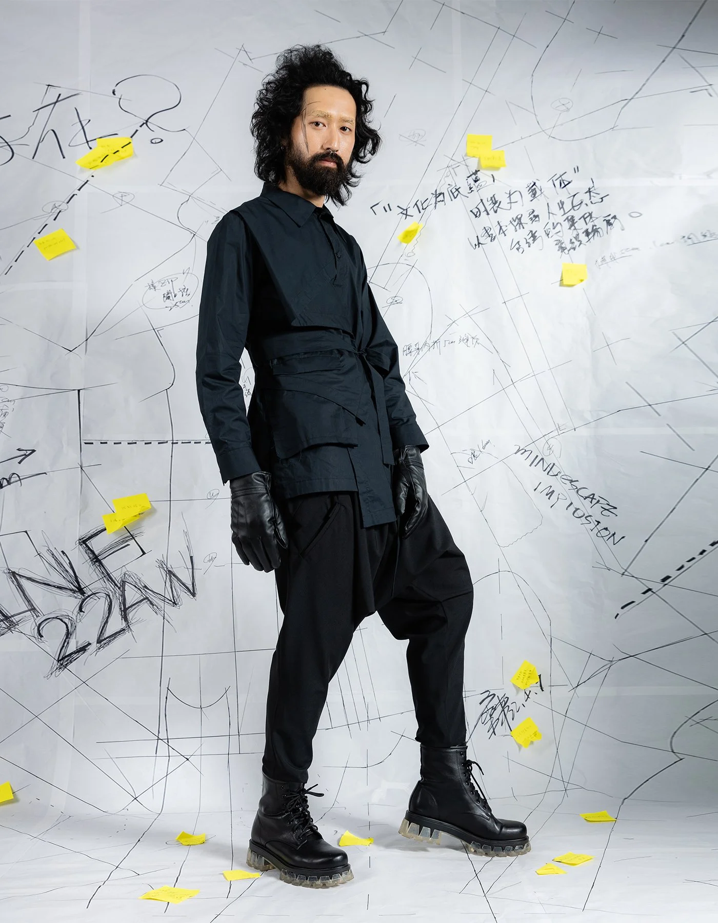 [INF] INF 22AW Strap Rope Shirt With Rider-Lapel - INF | 리켓