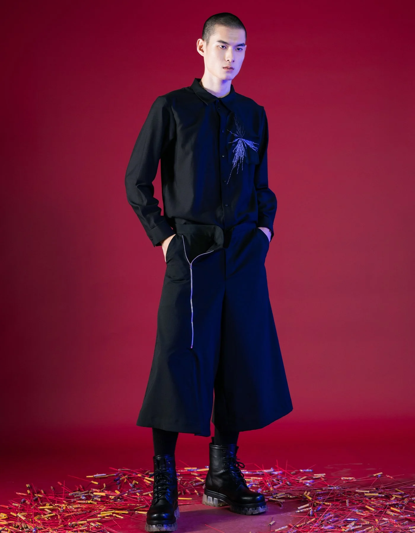 INF Drape With Zip Deconstructed Trousers — INF - Garment for the ...