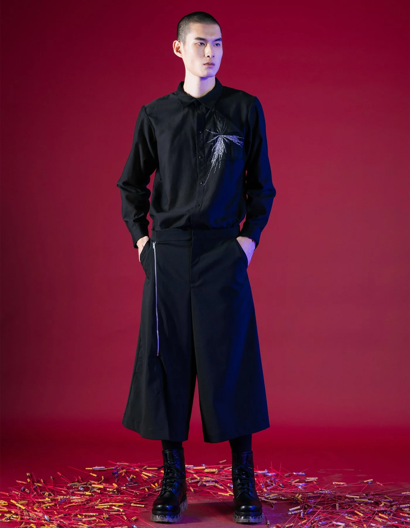 INF Drape With Zip Deconstructed Trousers — INF - Garment for the ...