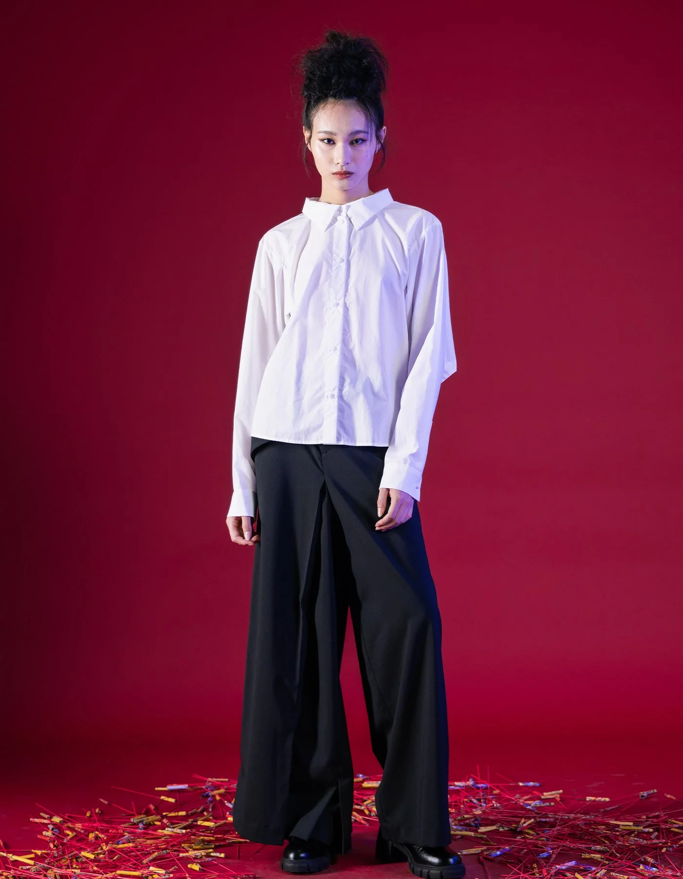 INF 23SS Deconstructed Back-Hallowed Shirt — INF - Garment for the 