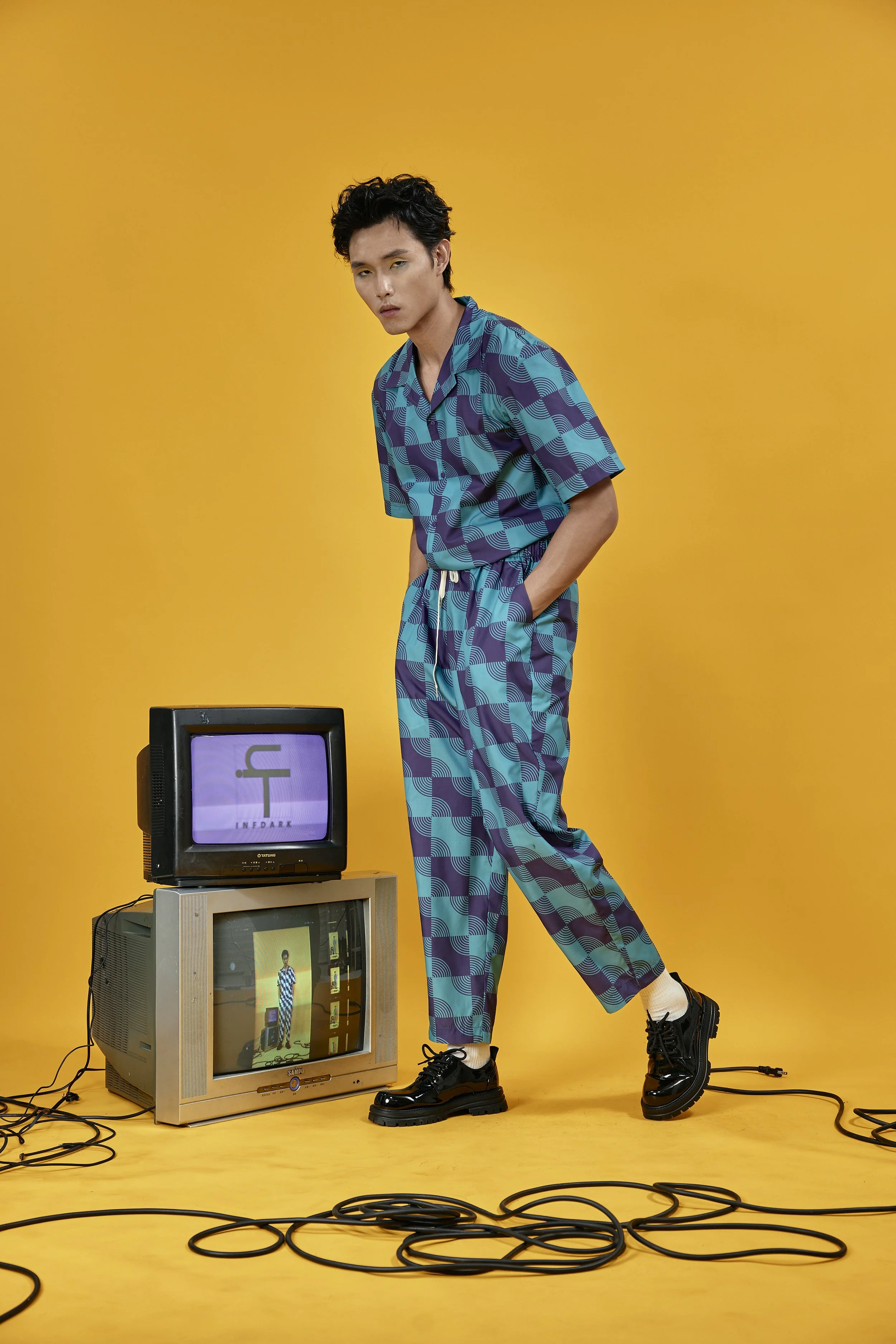 INFDARK Retro Printed Grandpa Pants  Blue-Purple (4).jpg