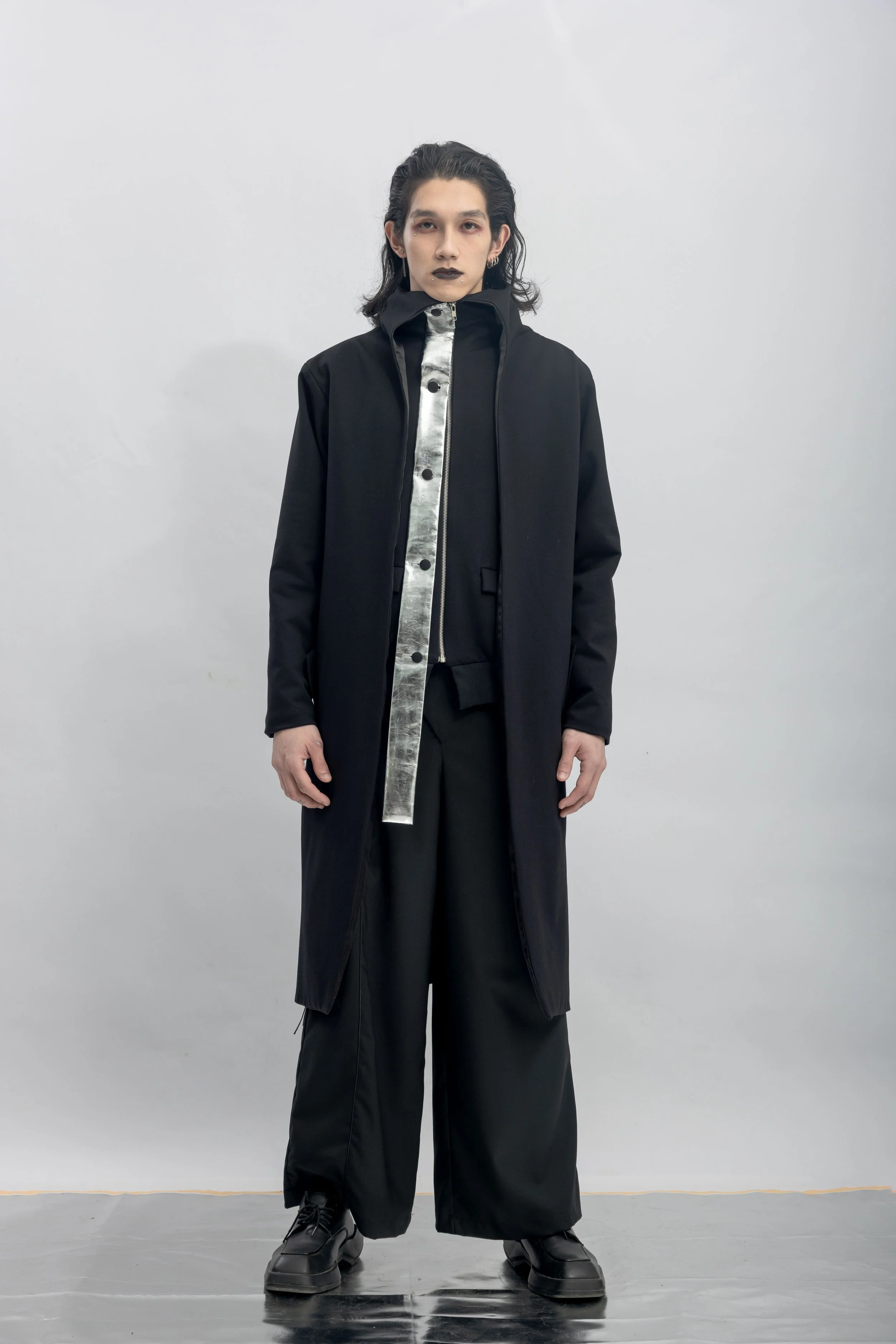 Layered Illusion Long Padded Jacket  Black (8).jpg