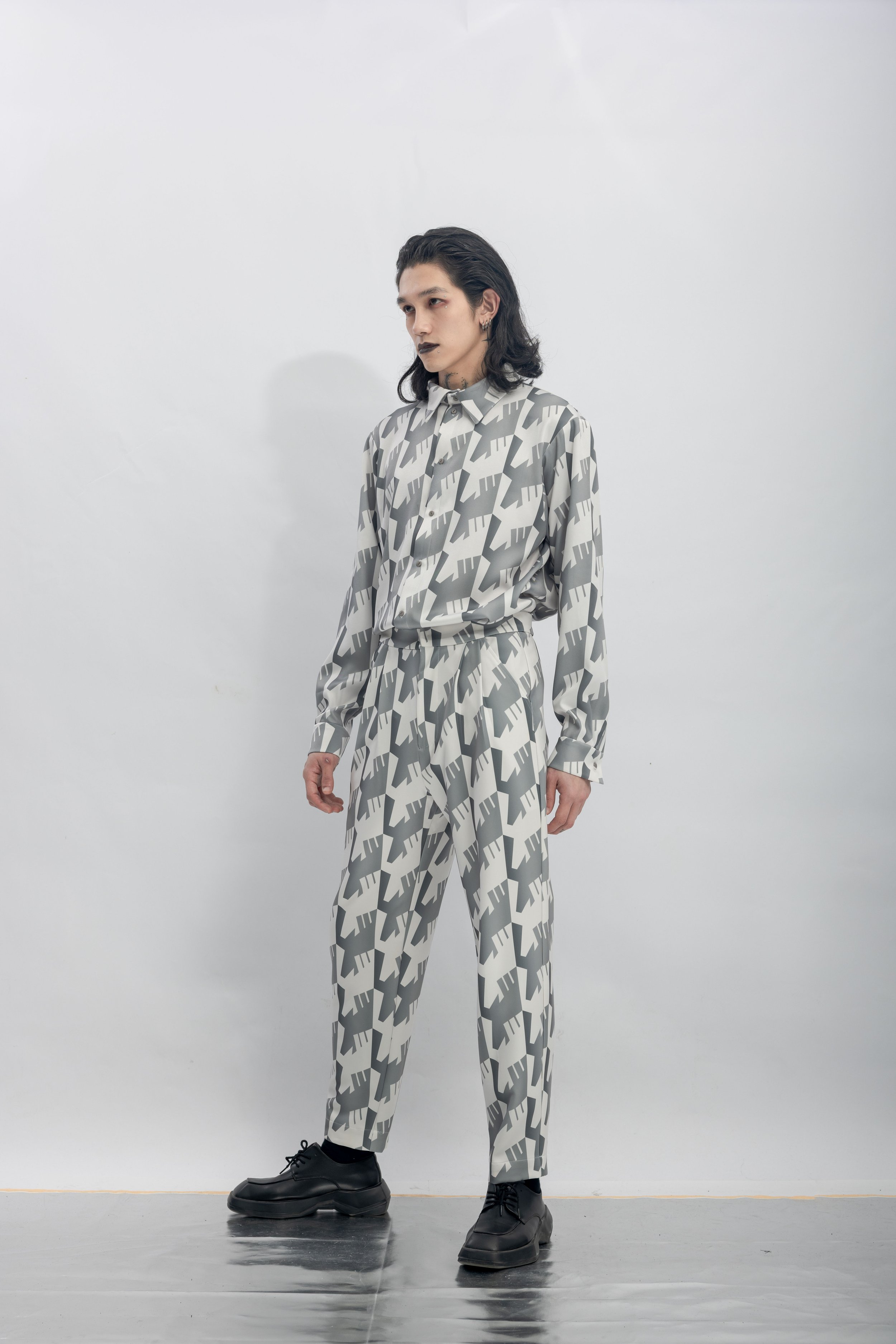 INF Raven Houndstooth Print Suit Pants  Silent Gray (7).jpg