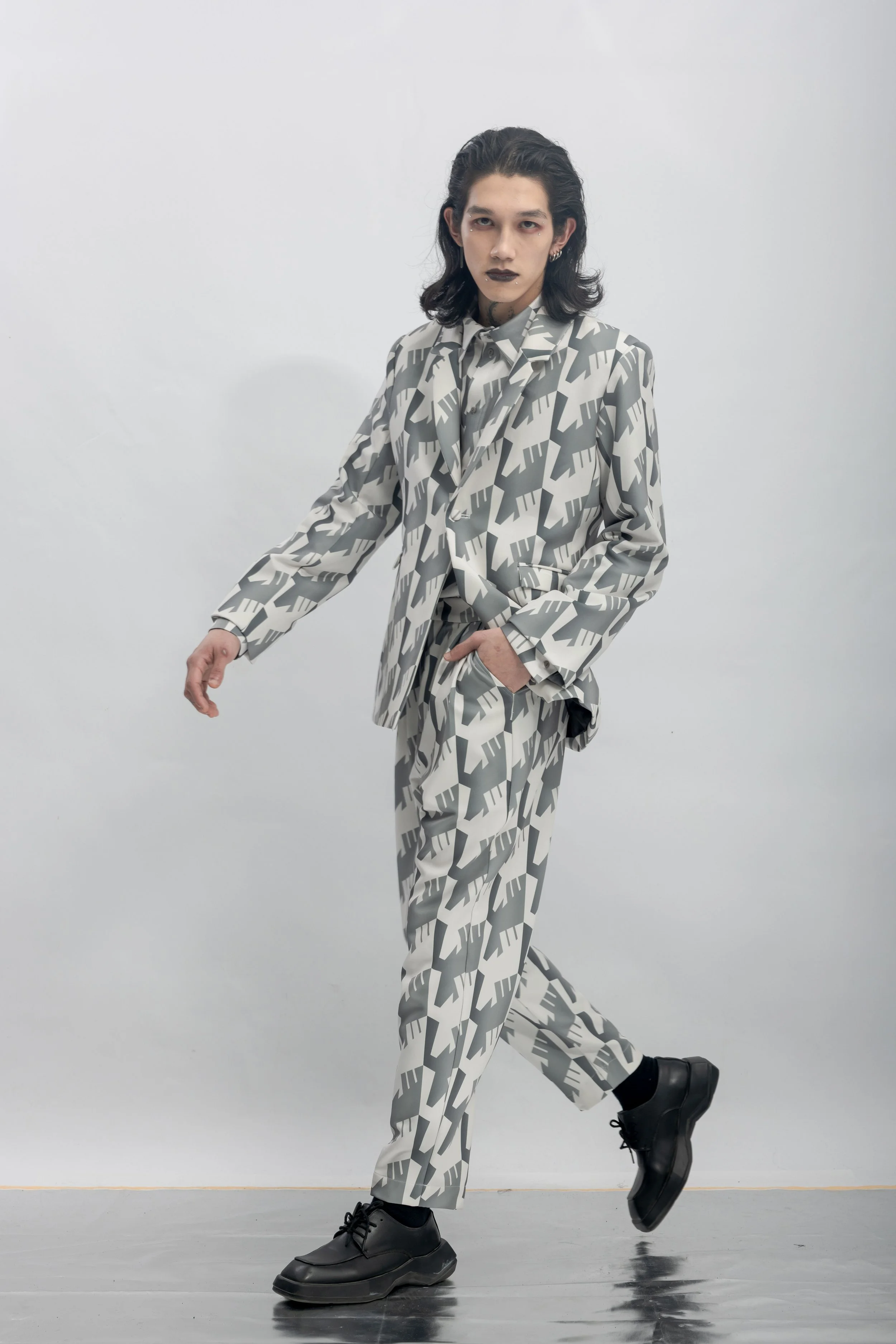 INF Raven Houndstooth Print Blazer  Silent Gray (11).jpg