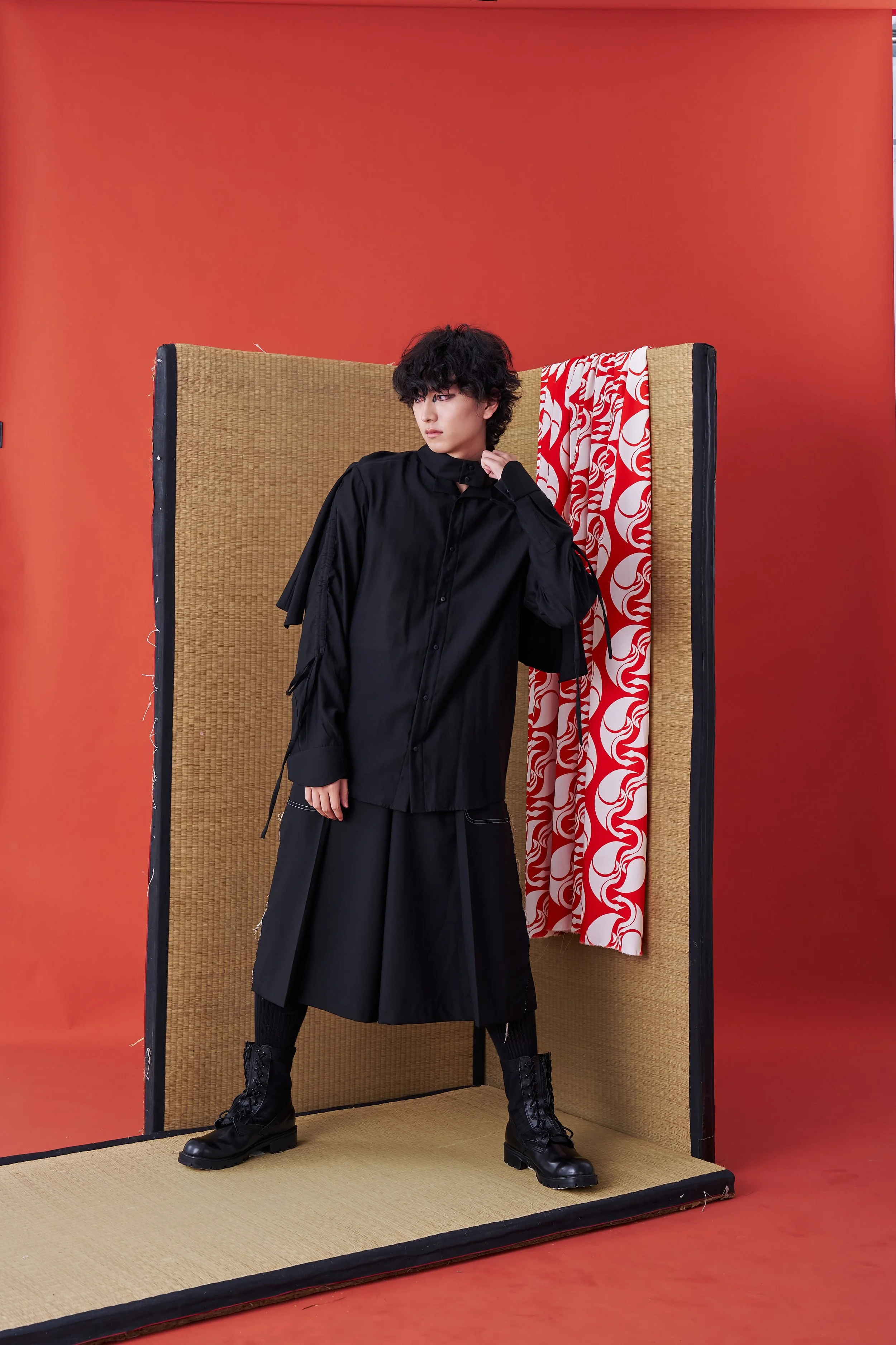 Deconstructed Shirt with Drawstring Cape Sleeves (5).jpg