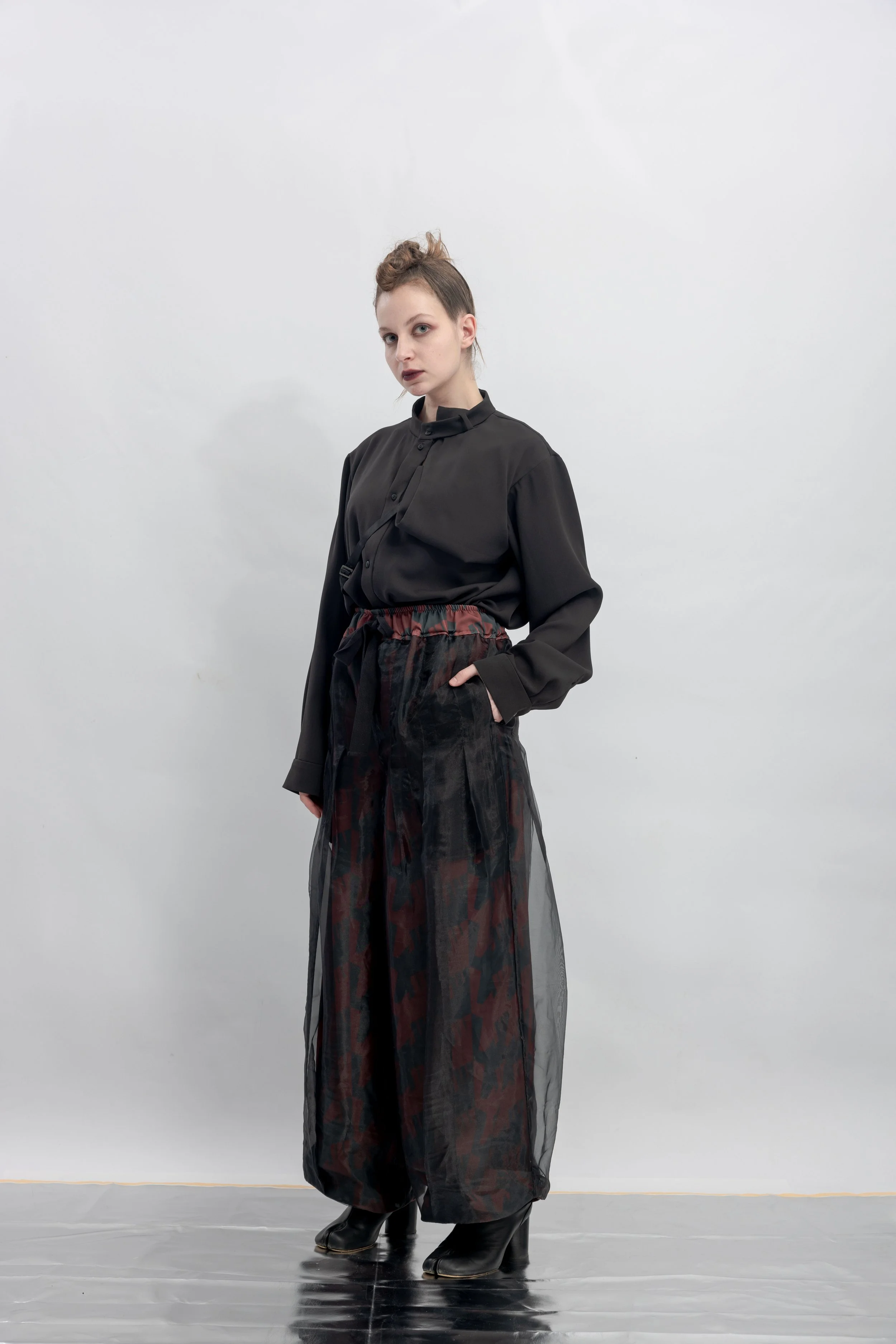 INF Double-Layer Chiffon Printed Straight Wide Pants  Blazing Red (7).jpg