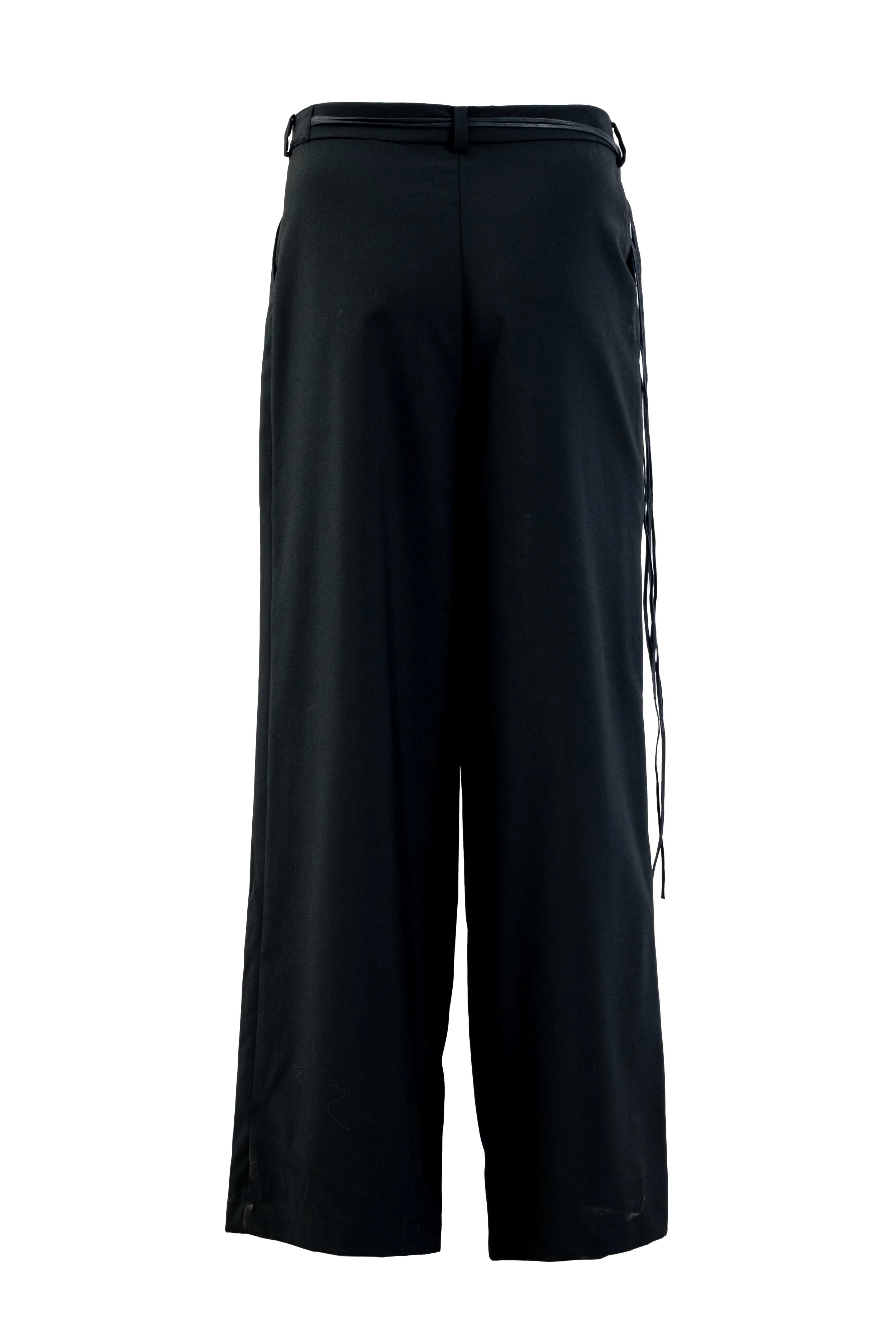 INF Asymmetric Flap Detail Wide Pants  Black (4).jpg