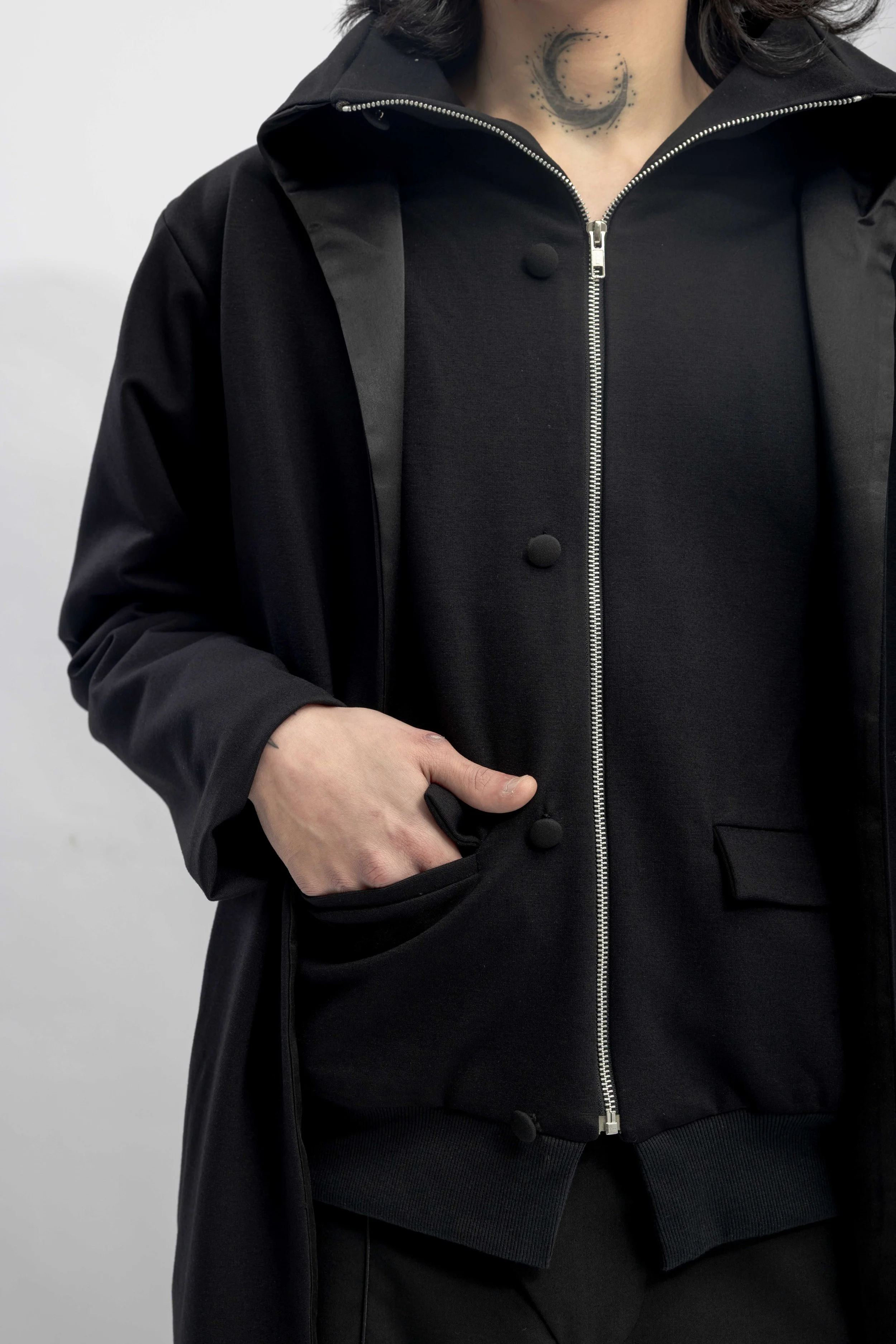 Layered Illusion Long Padded Jacket  Black (19).jpg