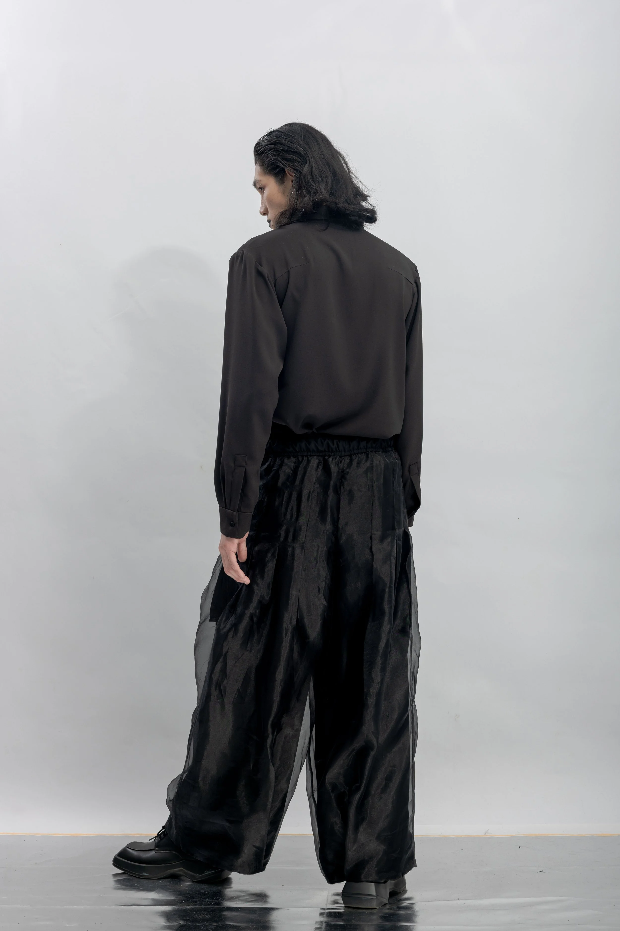 INF Double-Layer Chiffon Straight Wide Pants  Black (12).jpg