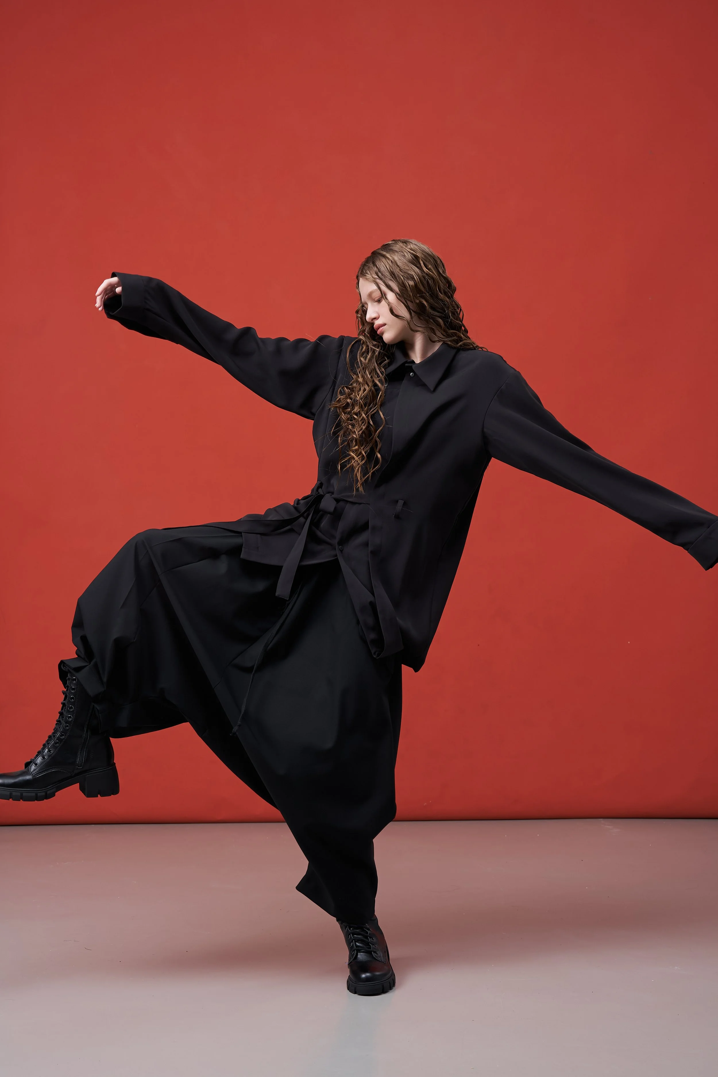 INF  Deconstructed Multi-Layer Tie Shirt