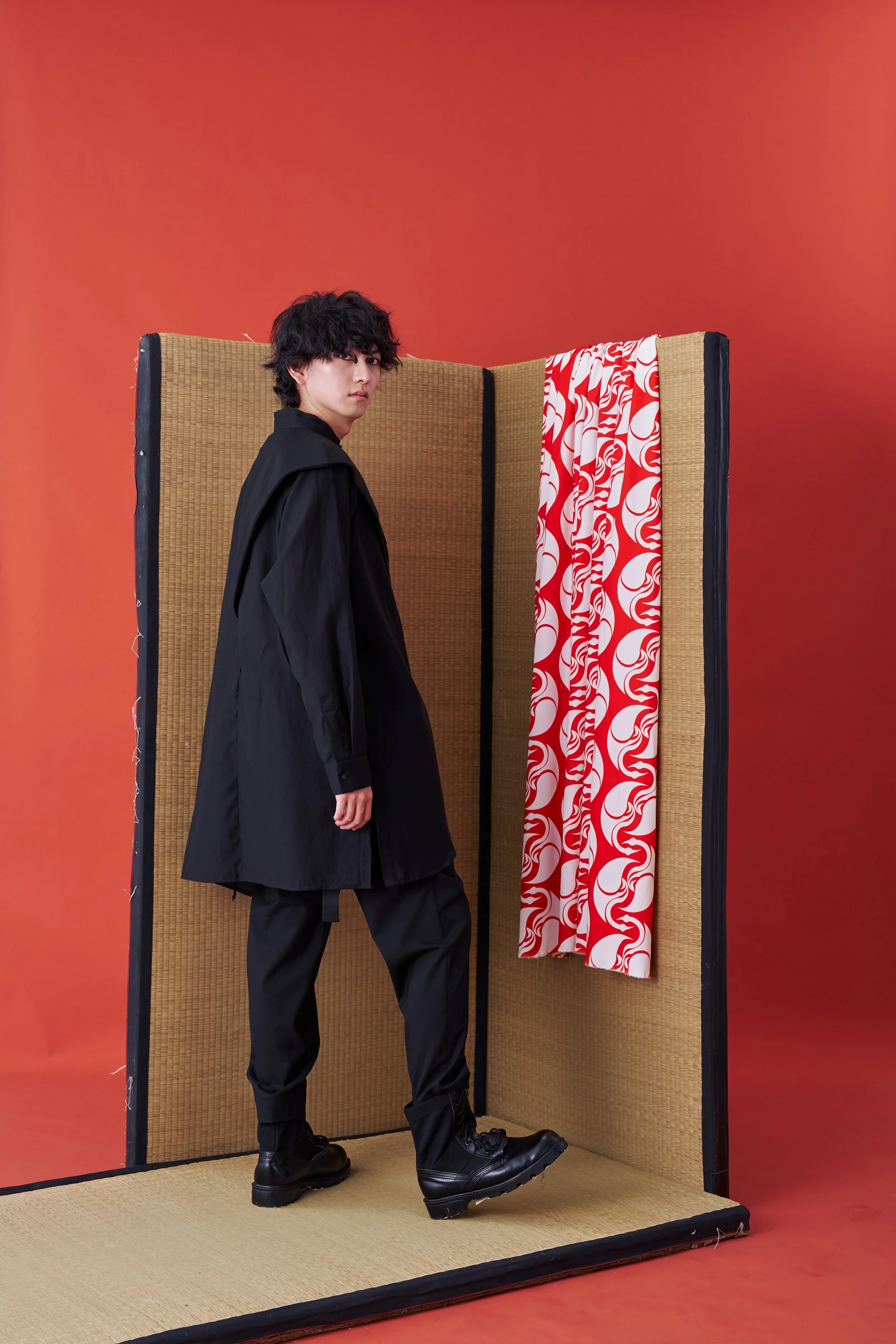  Deconstructed Drapey Longline Shirt with Asymmetrical Collar (7).jpg