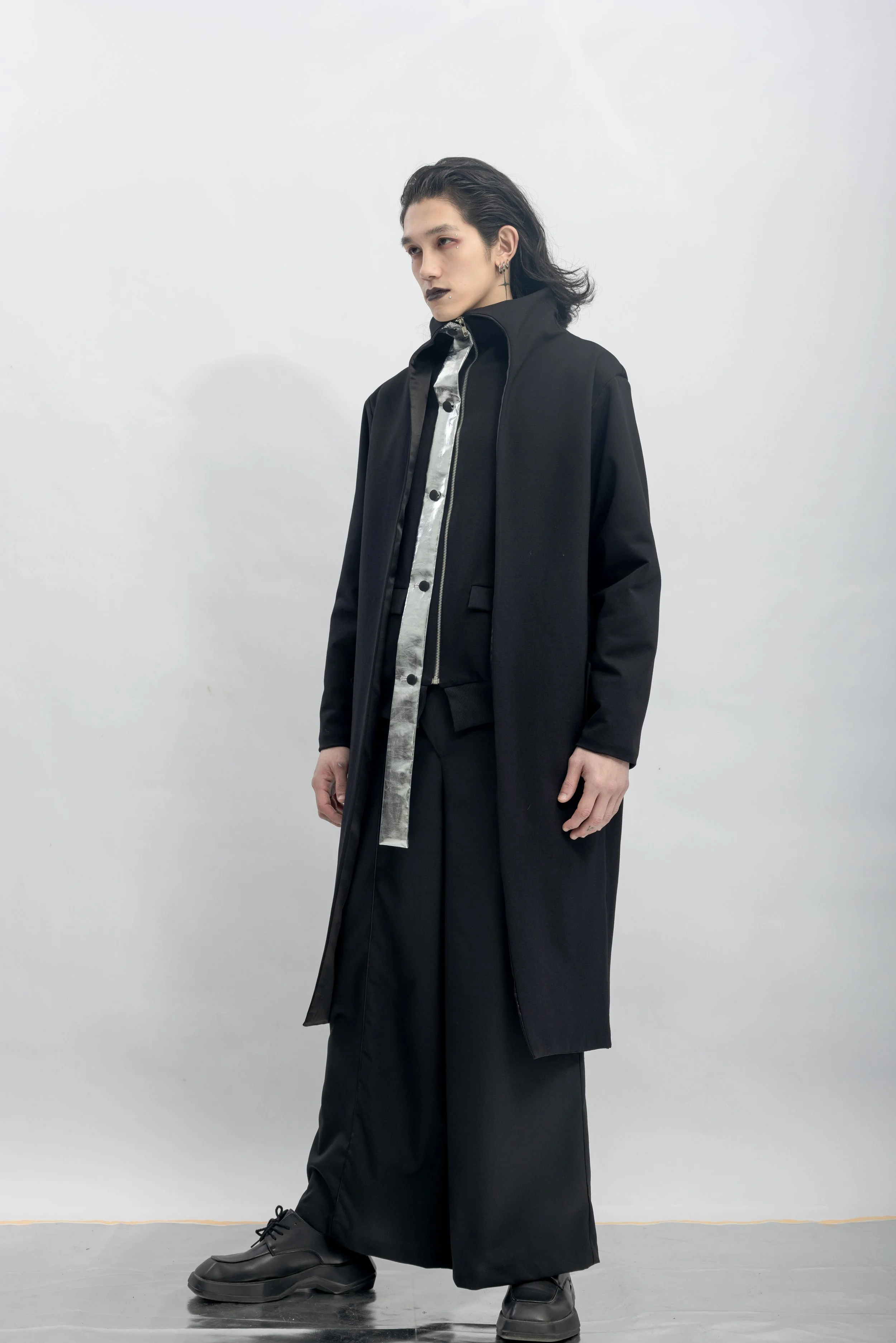 Layered Illusion Long Padded Jacket  Black (9).jpg