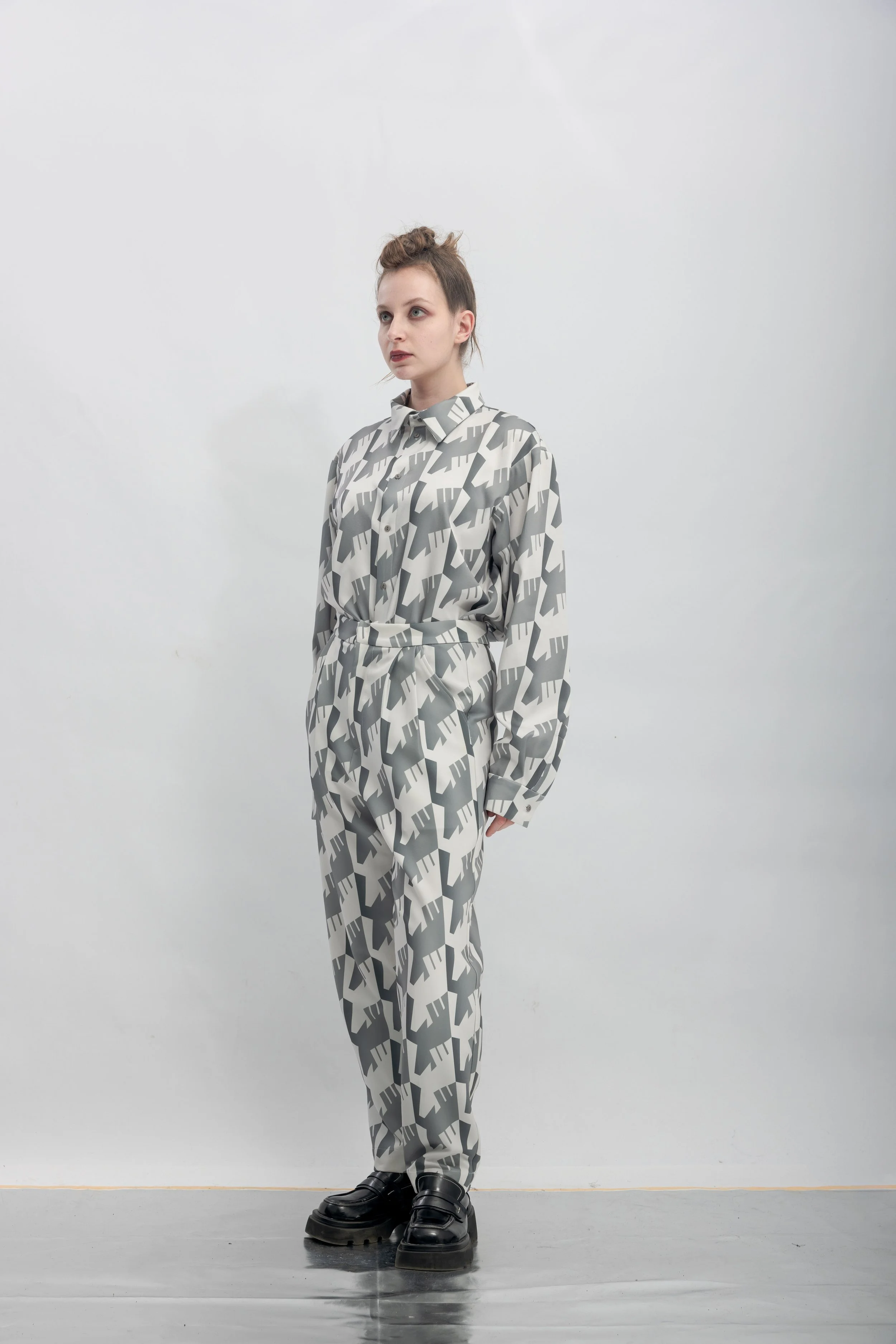 INF Raven Houndstooth Print Suit Pants  Silent Gray (17).jpg