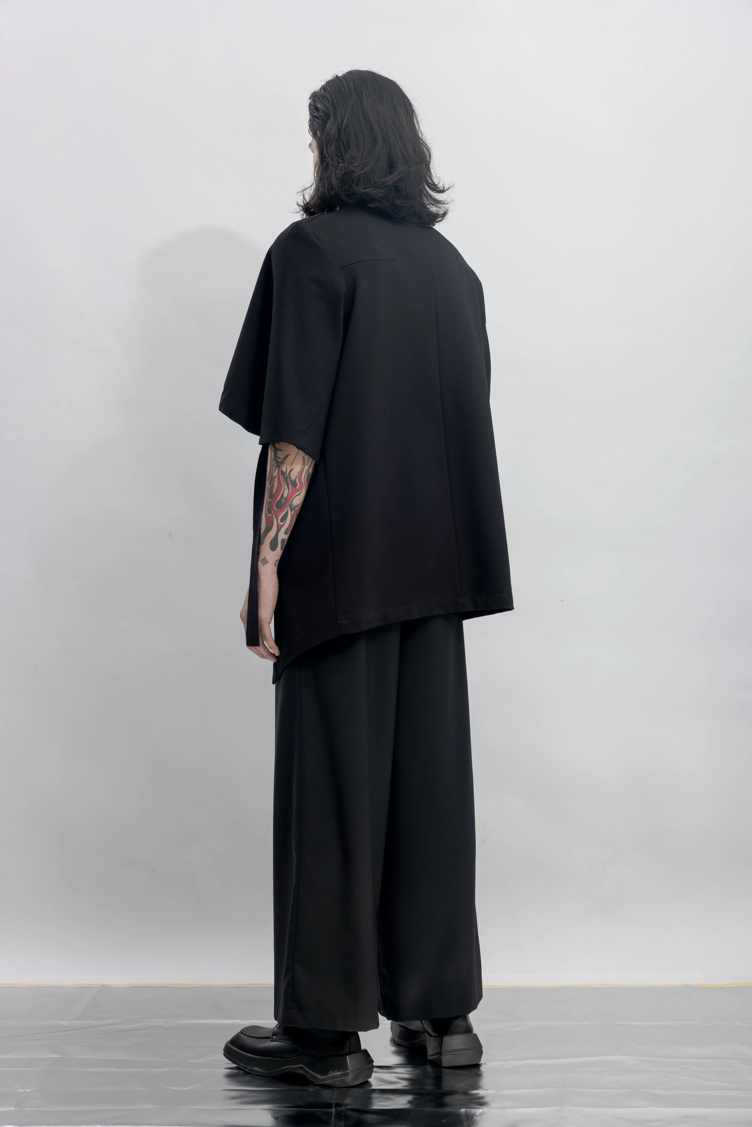 INF Reconstructed Sleeve and Chest Panel Ruched Top (8).jpg