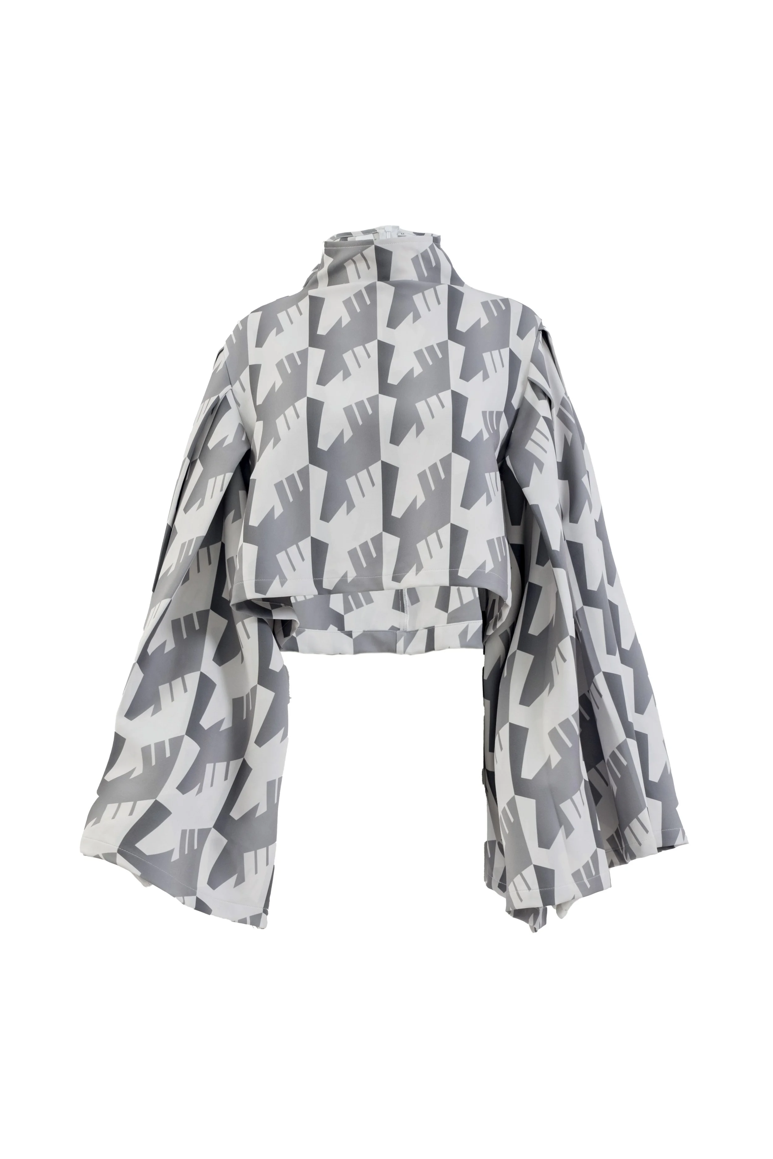INF Raven Kimono Sleeve Printed Cropped Top  Silent Gray (2).jpg