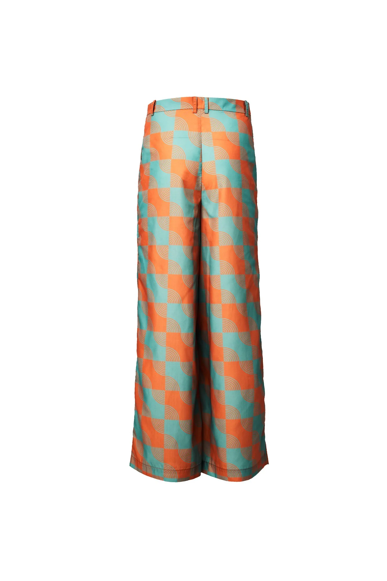 INFDARK Straight-Leg Printed Wide Pants  Orange-Green (14).jpg