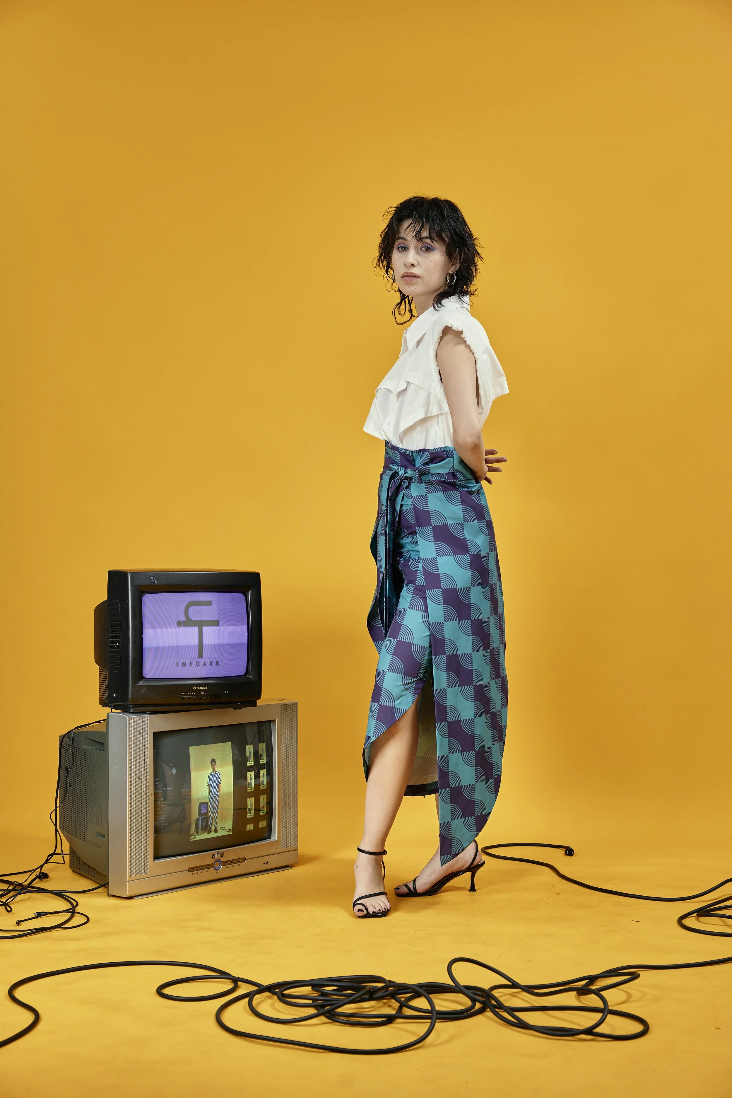 INFDARK Asymmetric Printed Wide Shorts  Blue-Purple (8).jpg