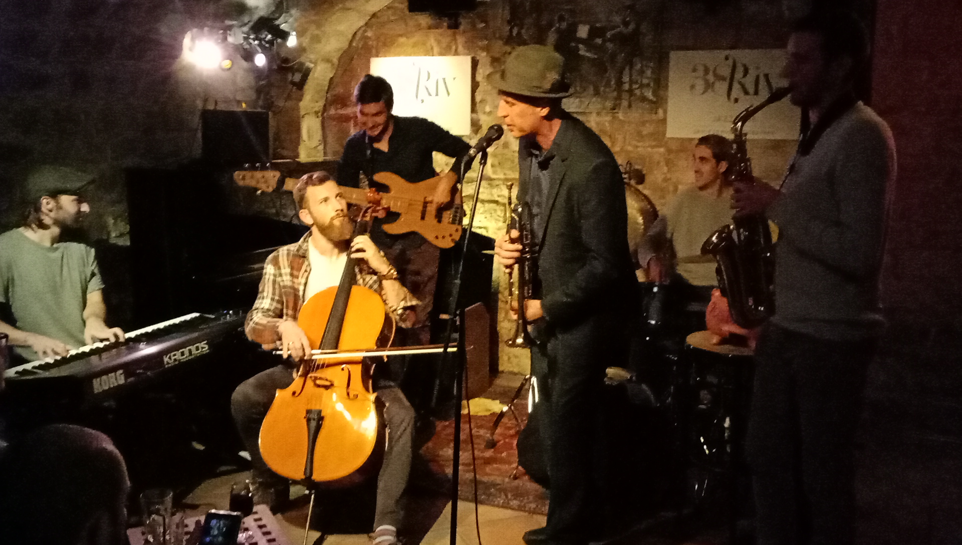 Playing Money Killed Songs with some local Paris jazz musos