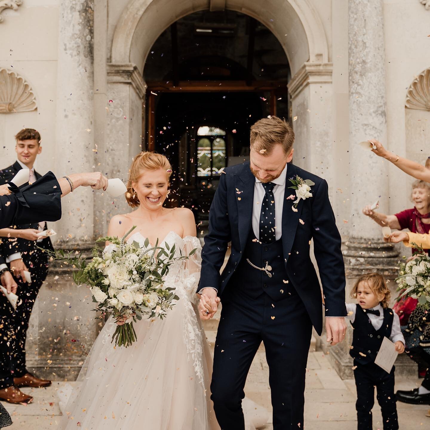 If someone isn&rsquo;t throwing petals directly into your eyeballs on your wedding day, you should probably have a word! I love confetti and I&rsquo;m always overjoyed when the venue gives us a big resounding YES for it on the big day. I nearly died 