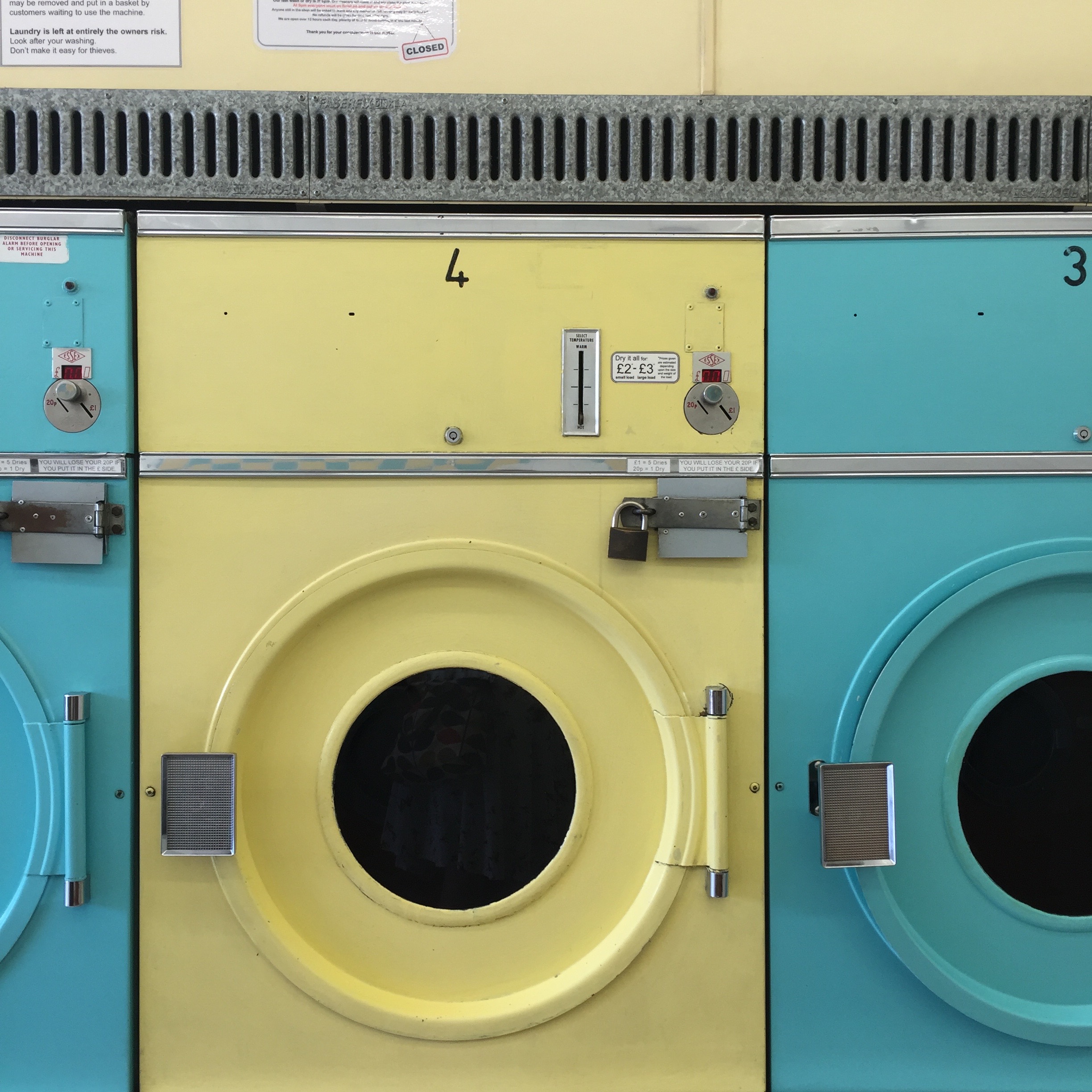 We found the most amazing (and on brand!) laundrette between Sudbury Hill and Sudbury Town stations.