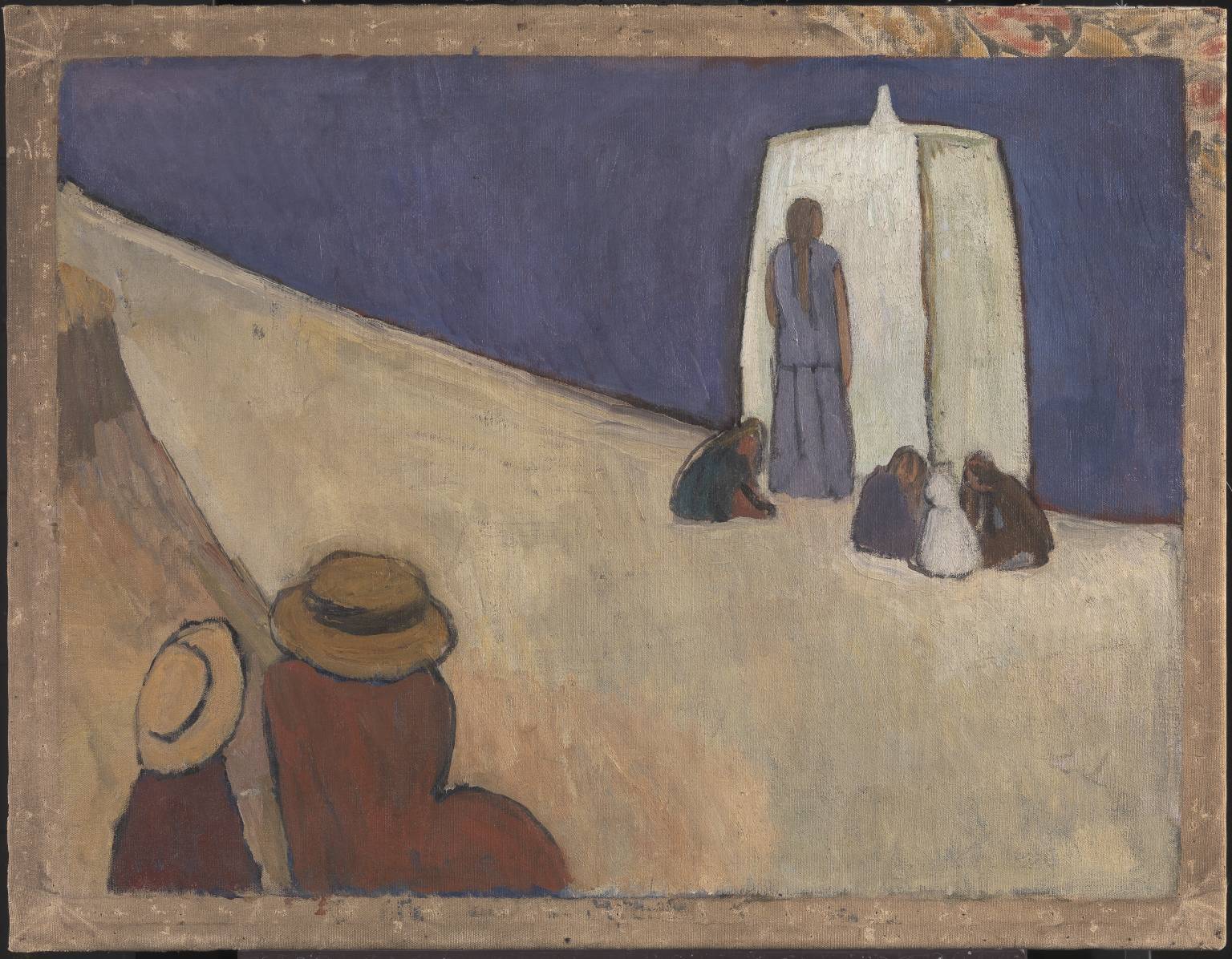 Vanessa Bell – Studland Beach 1912 – © Estate of Vanessa Bell, courtesy Henrietta Garnett, acquired 1976 Tate Collection, on loan to Dulwich Picture Gallery