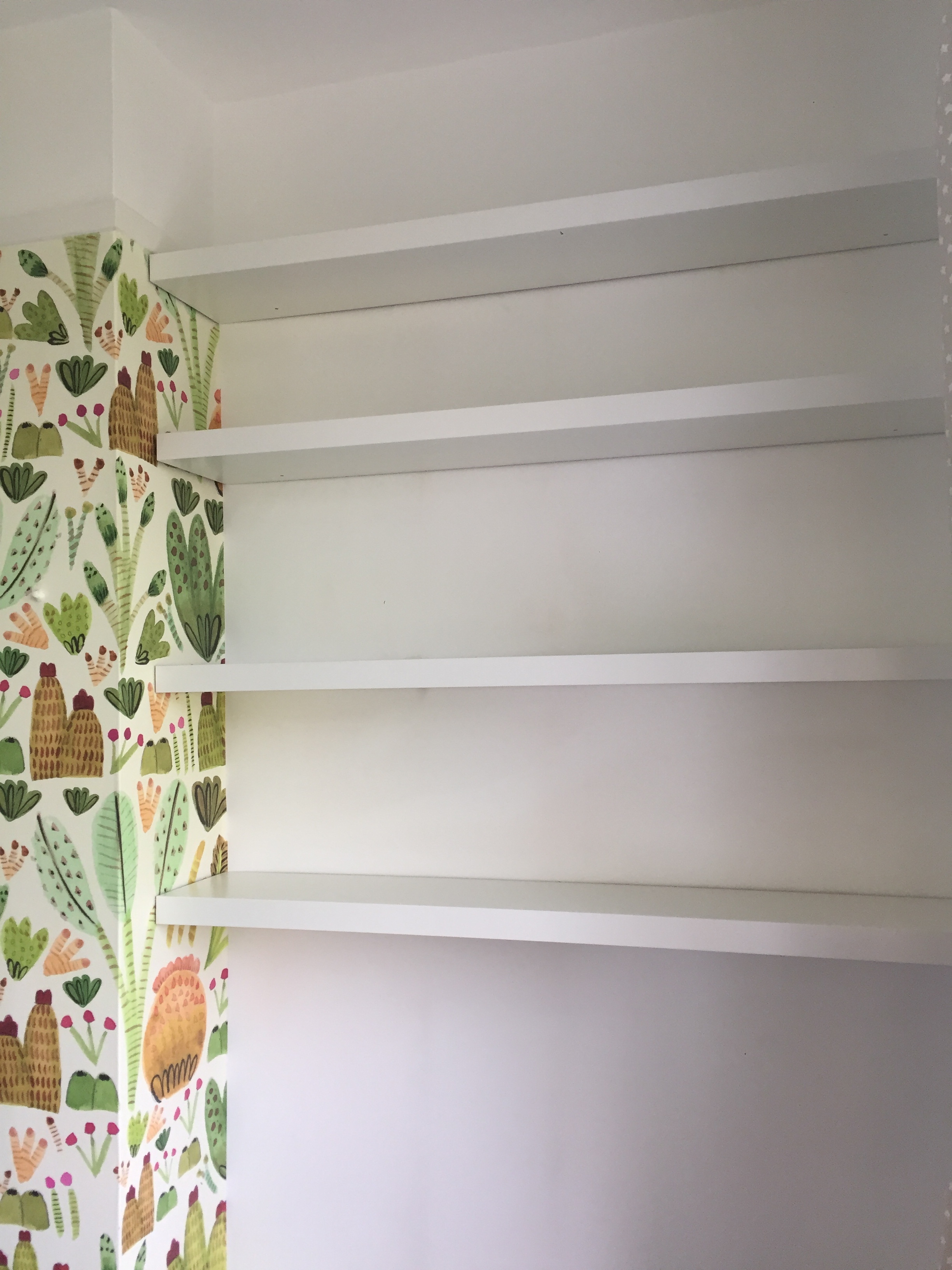 Lack shelves from IKEA
