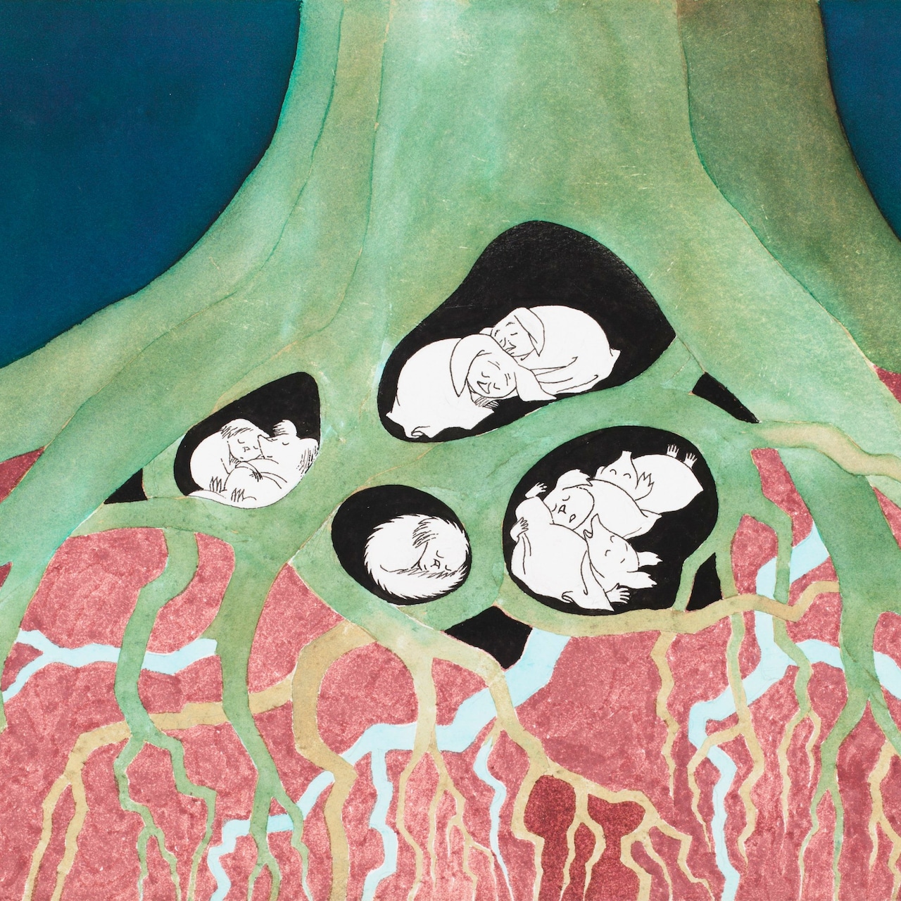 Tove Jansson - Sleeping in the Roots, c.1930s - Credit: Yehia Eweis