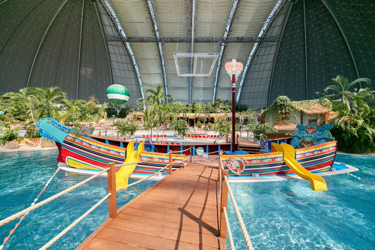 TROPICAL ISLANDS <strong>| The creation of a water play zone and an inspiring park storyline</strong>