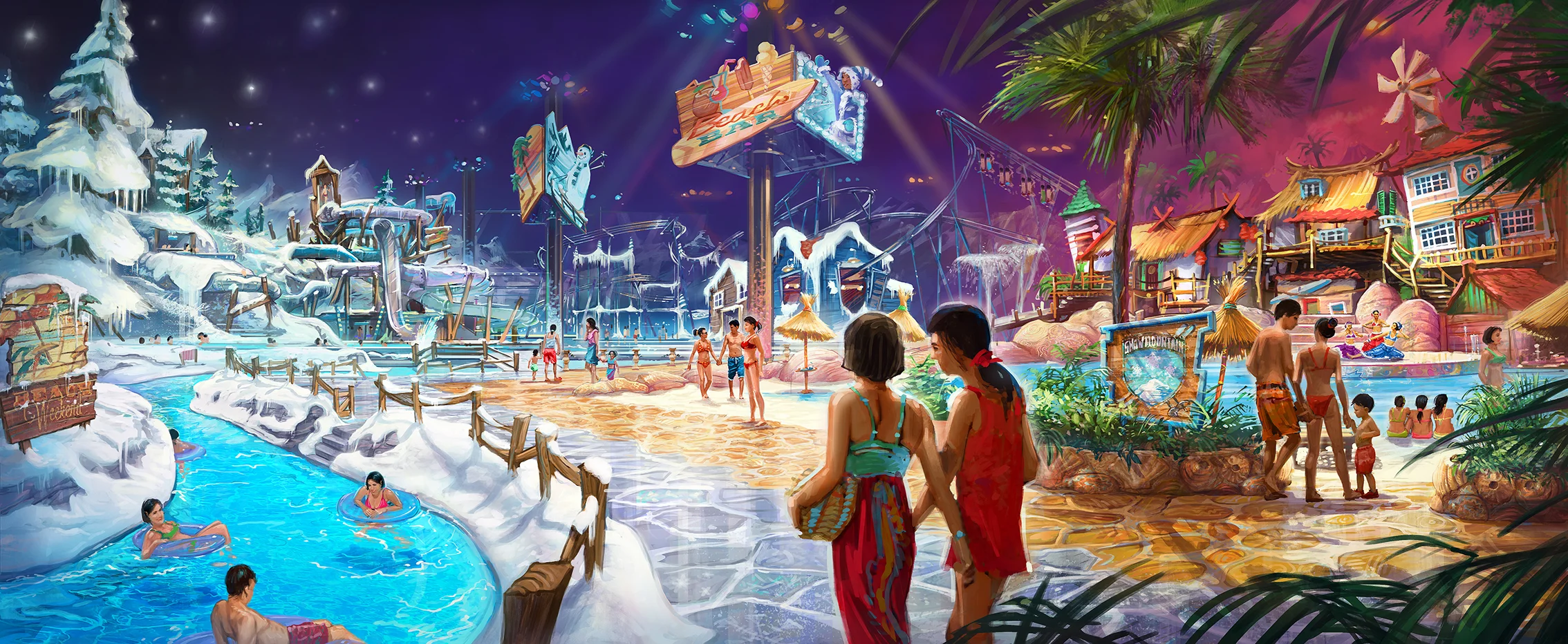 WANDA SEASONS PARK <strong>| An unexpected water park where the seasons clash!</strong>