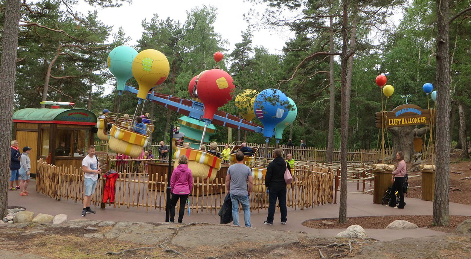 Skalmans Luftballonger, Bamses Värld, 2016