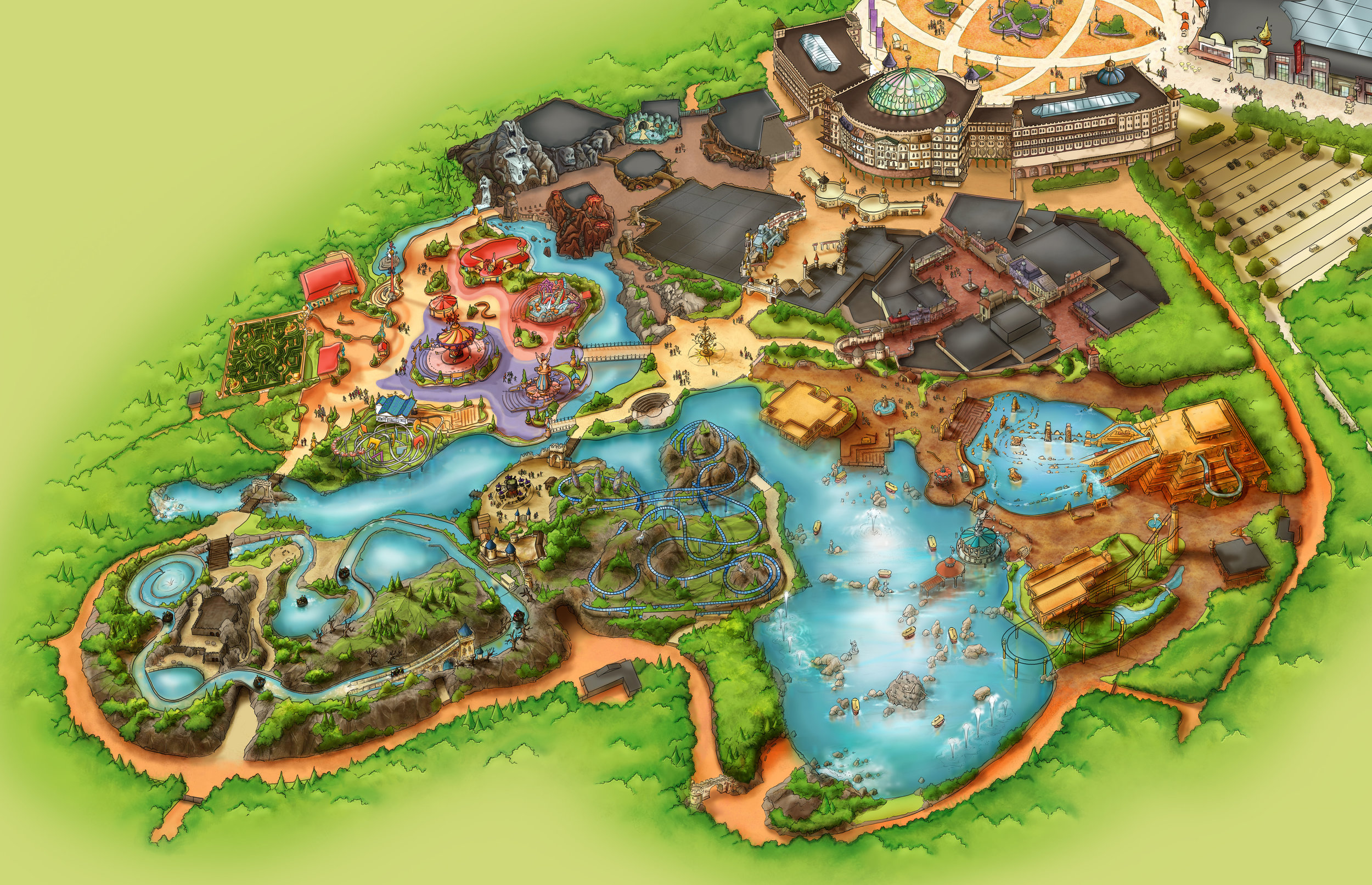 Jora Vision Theme Park Design Master Planning