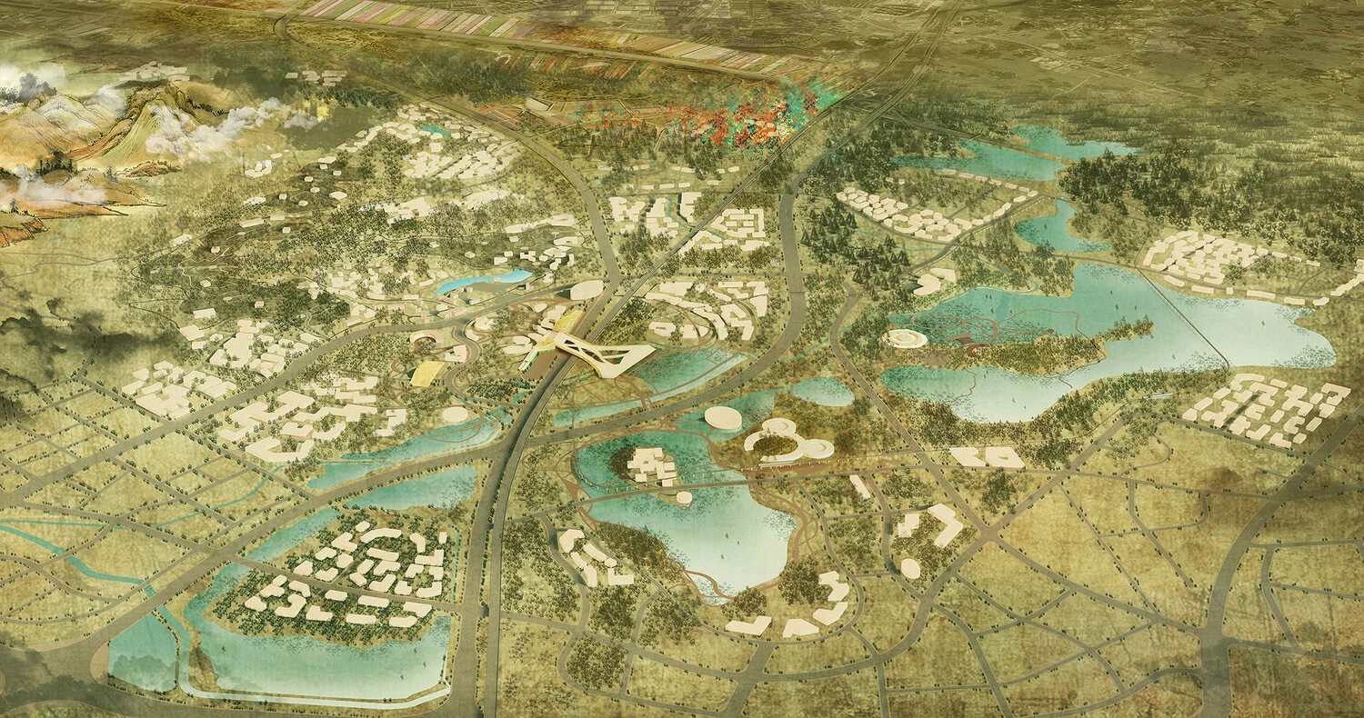 Land of giant Panda’s area development