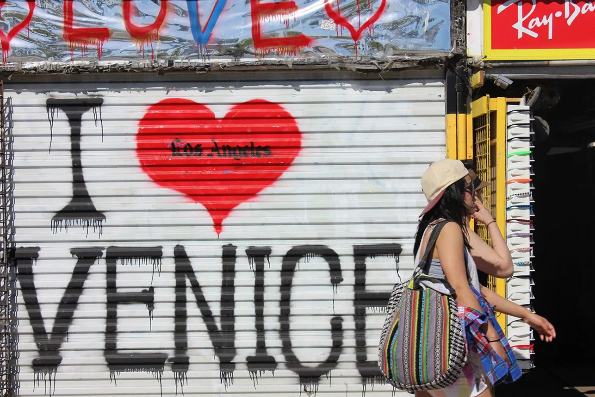 venice beach boardwalk, california