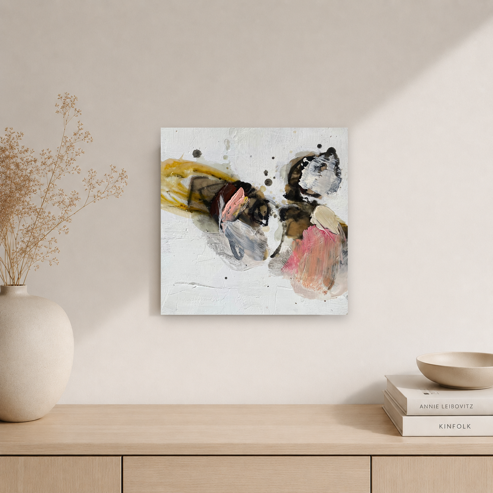 a different perspective
oil, wax, charcoal on panel
12x12 in
bludog art gallery
$360