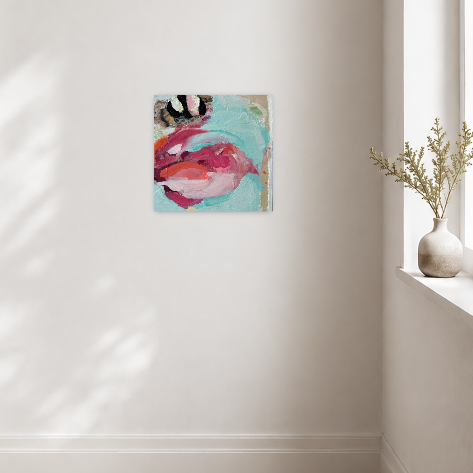 pink veneer
oil, wax on panel
12x12 in
canvas gallery
$400