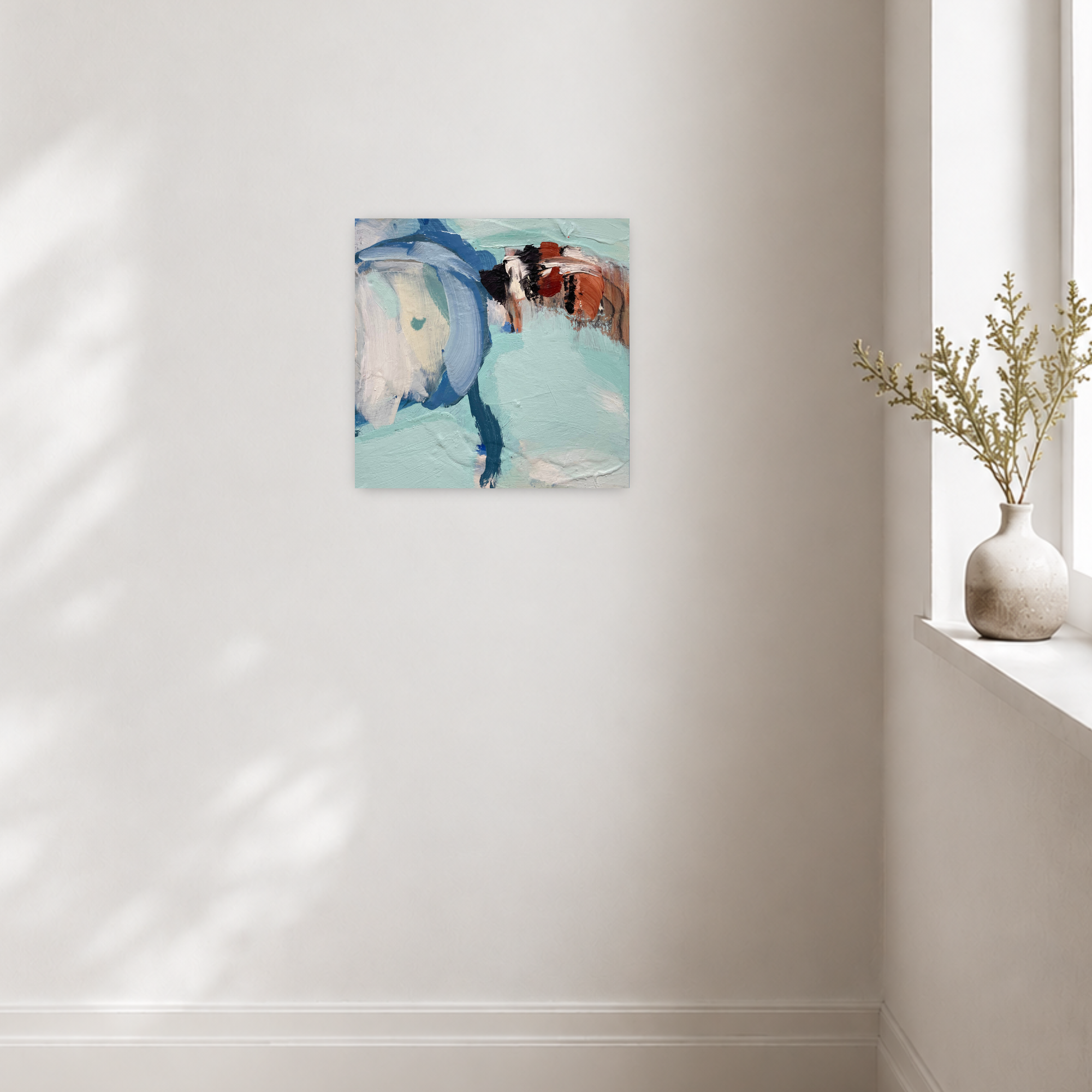 blue blooms
oil, wax on panel
12x12 in
canvas gallery
$400