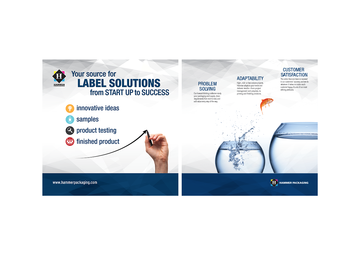 Hammer Packaging trade show panels