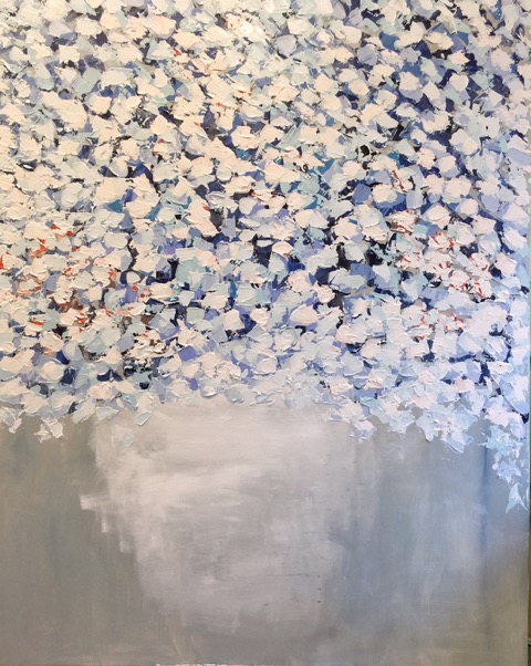 Hydrangea lV, 60"x48"