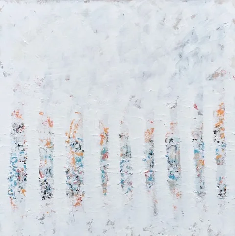 Garden Party 1, 36"x36" ea.