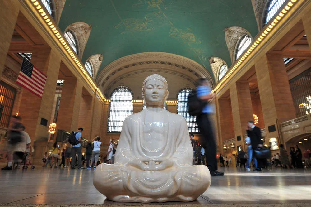 Buddha and Grand Central, by Kit Kittle Photography