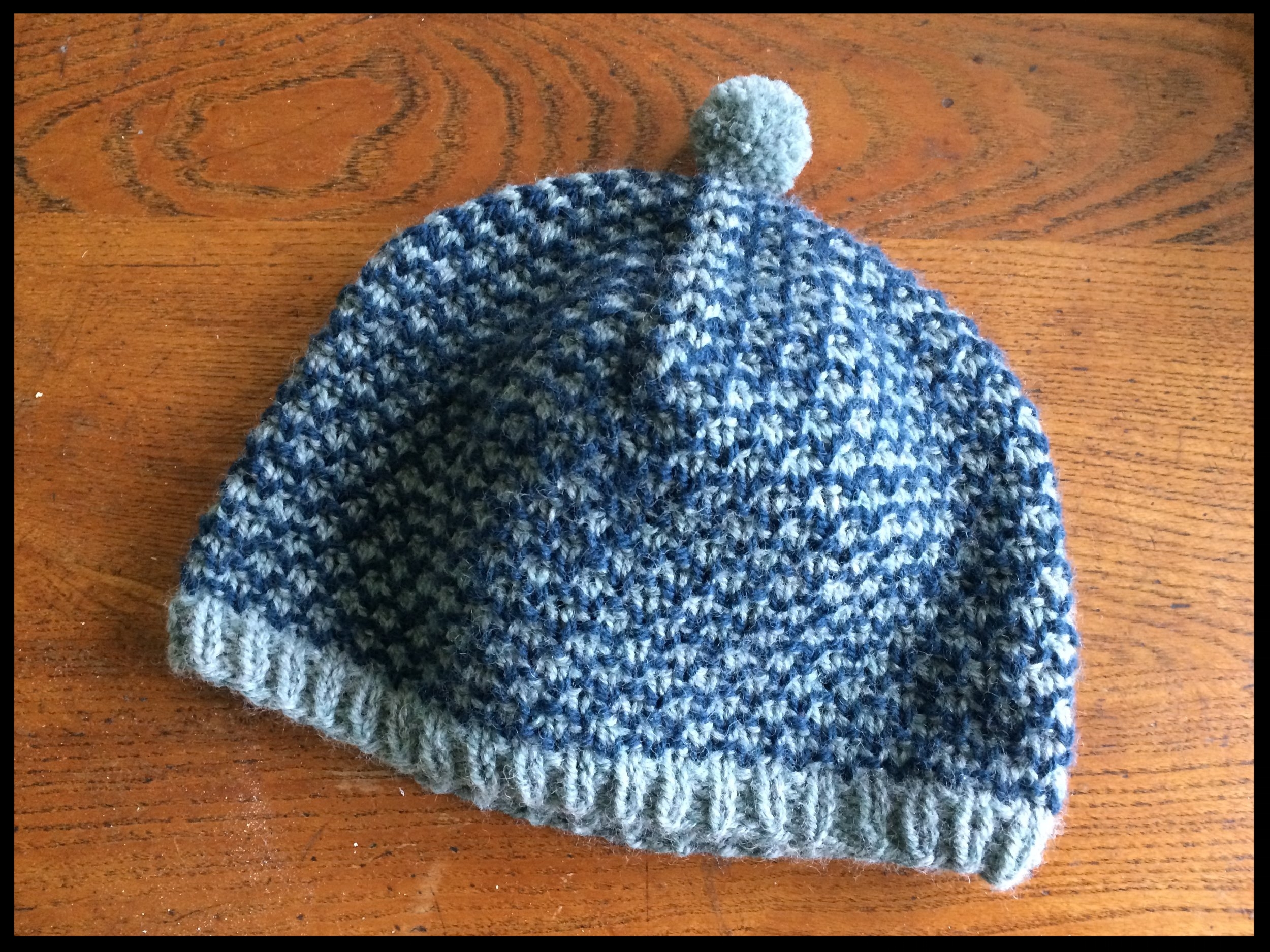Knitted Fish Scale Hat — F/V Animal Fair