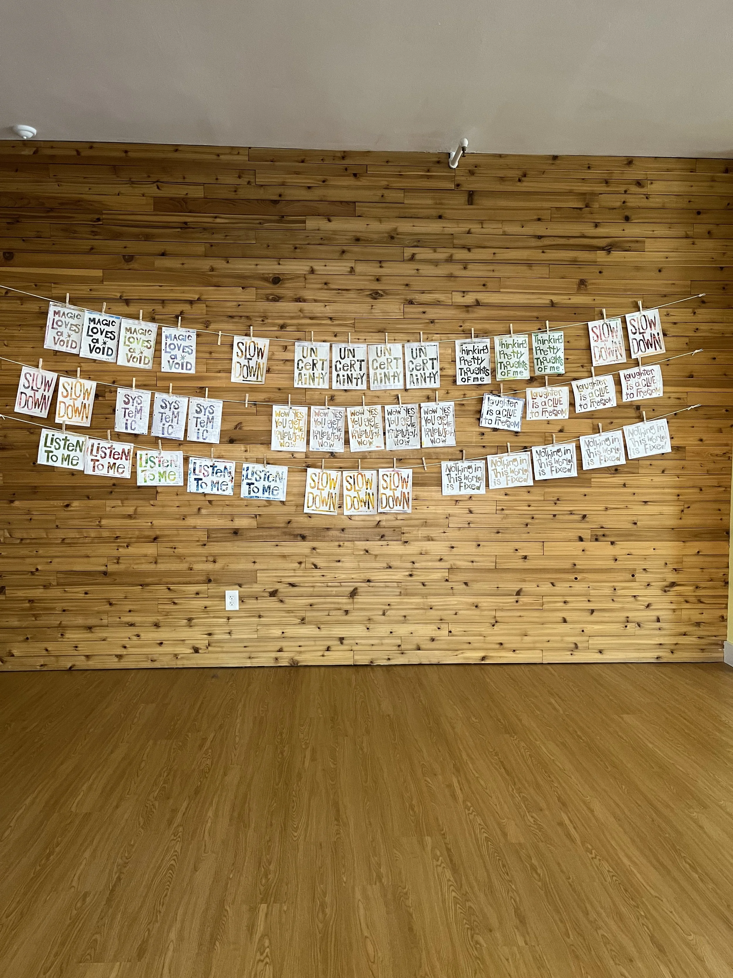 Magic Loves a Void: solo show