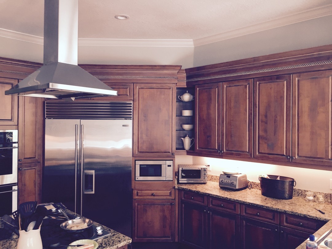 new kitchen cabinets insurance claim water damage.jpg