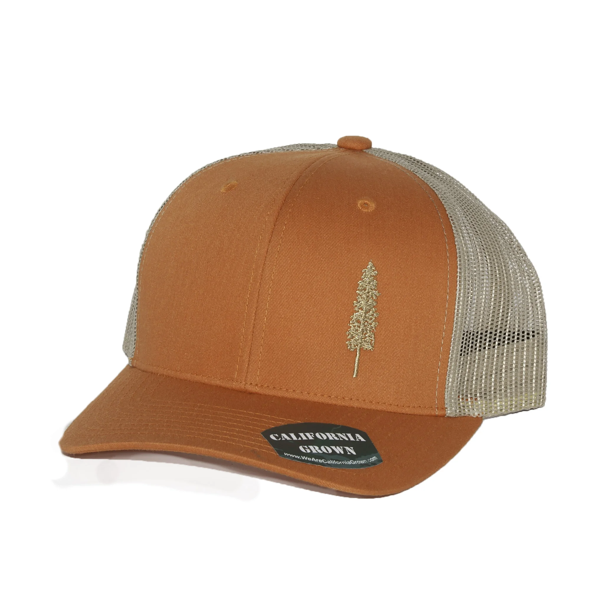 Redwood Light Brown on Orange Trucker.jpg