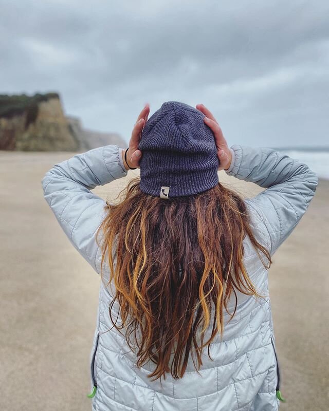 Our clip beanie can be worn with the cuff folded up, or down.