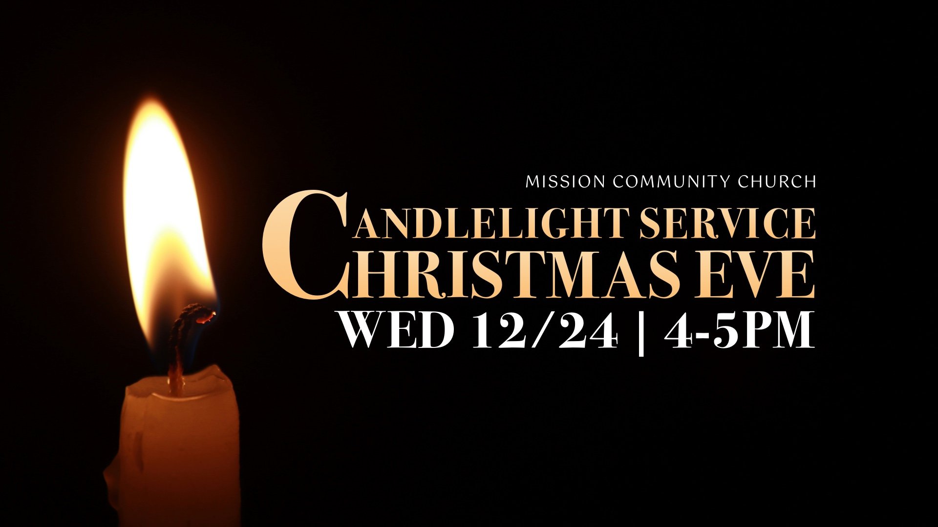 Christmas Eve Candlelight Service
