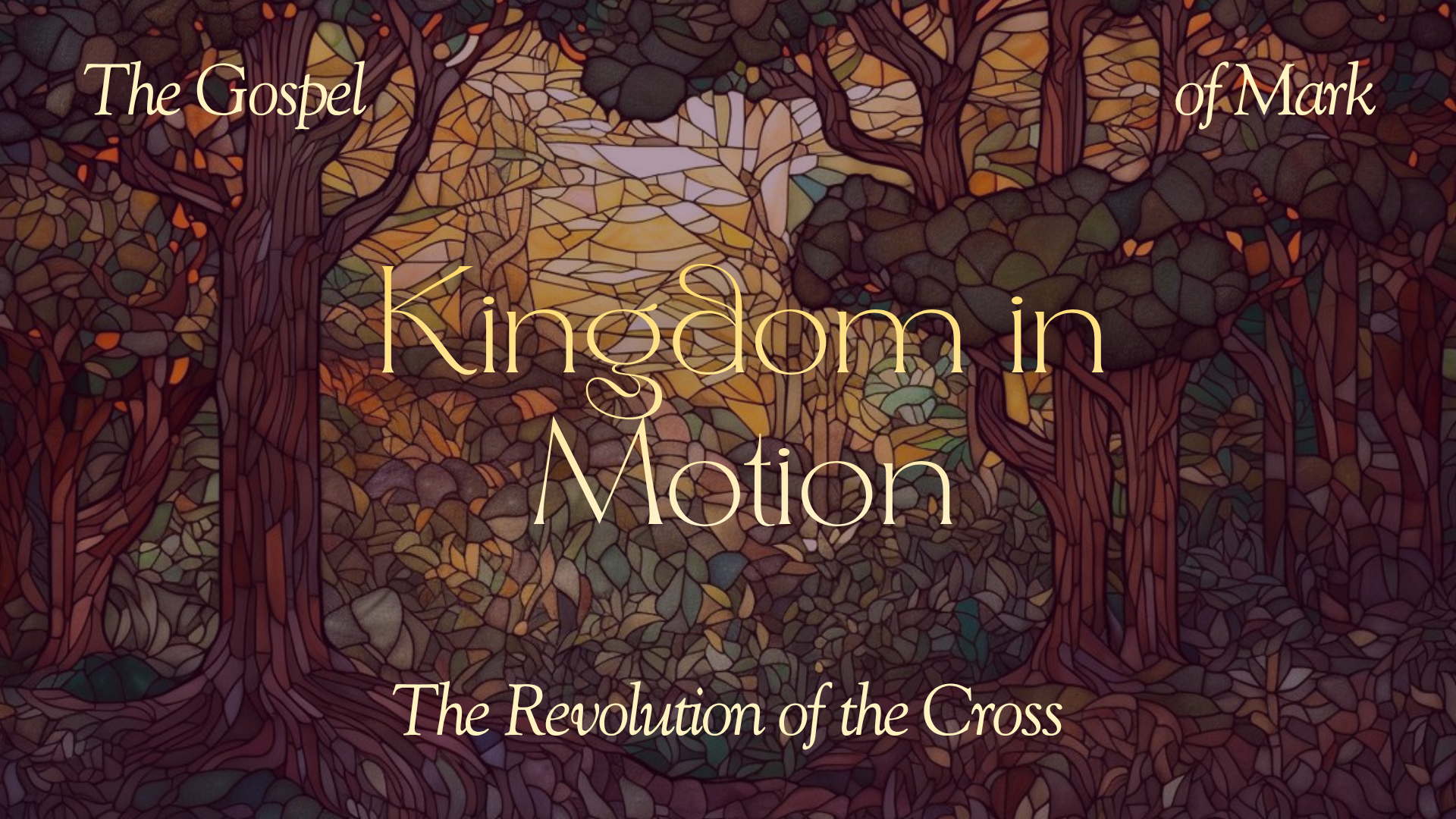 Kingdom In Motion | The Revolution of the Cross - Davide Perdue