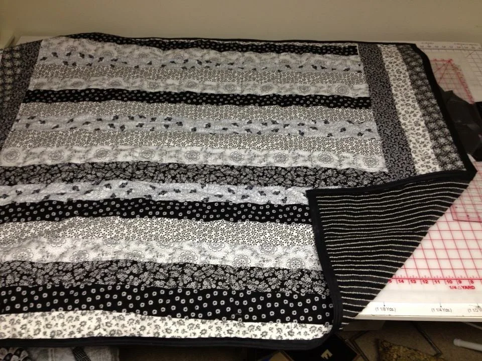 Black and White Quilt 